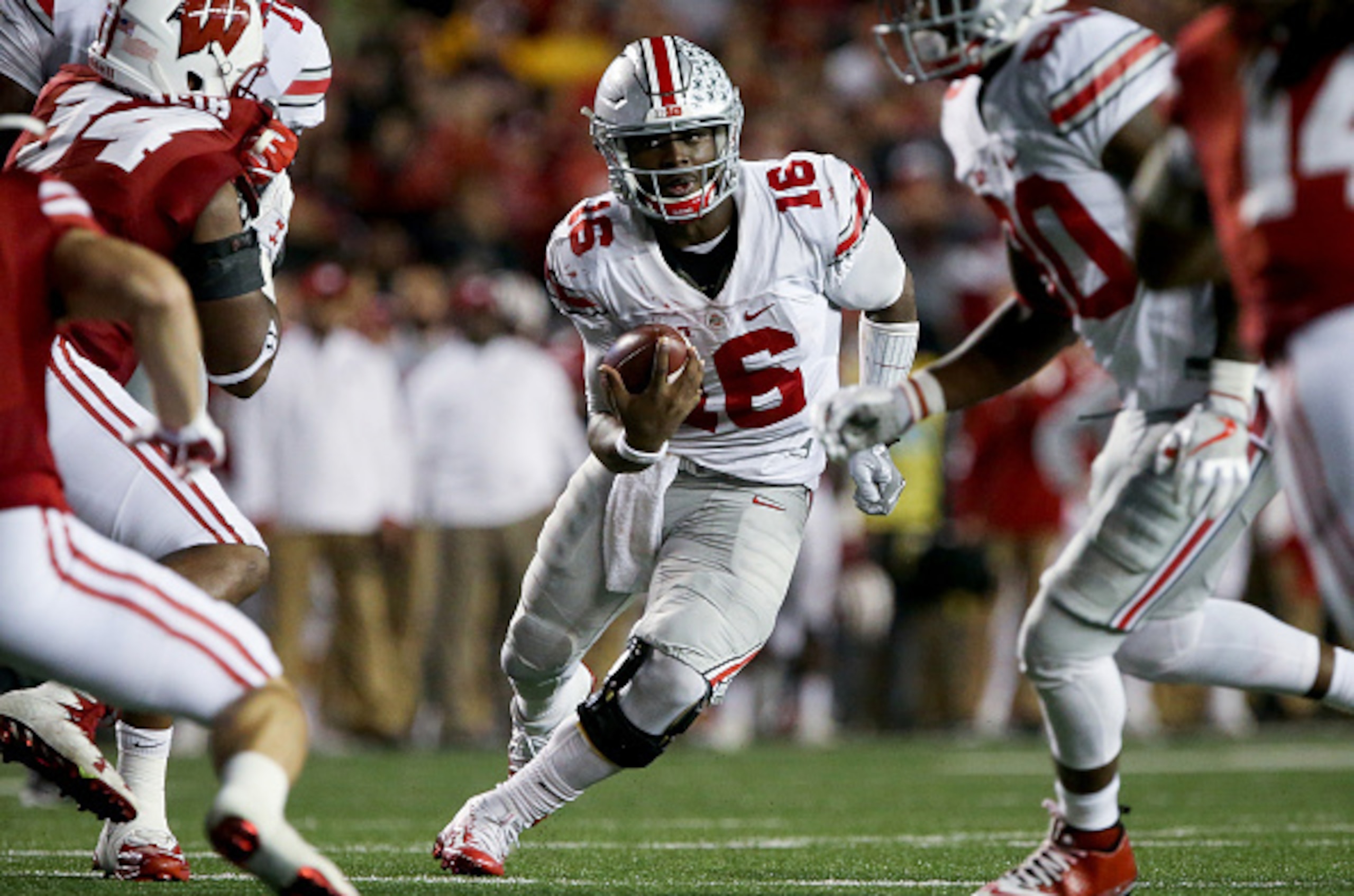 J.T. Barrett led Ohio State's second-half comeback at Wisconsin.