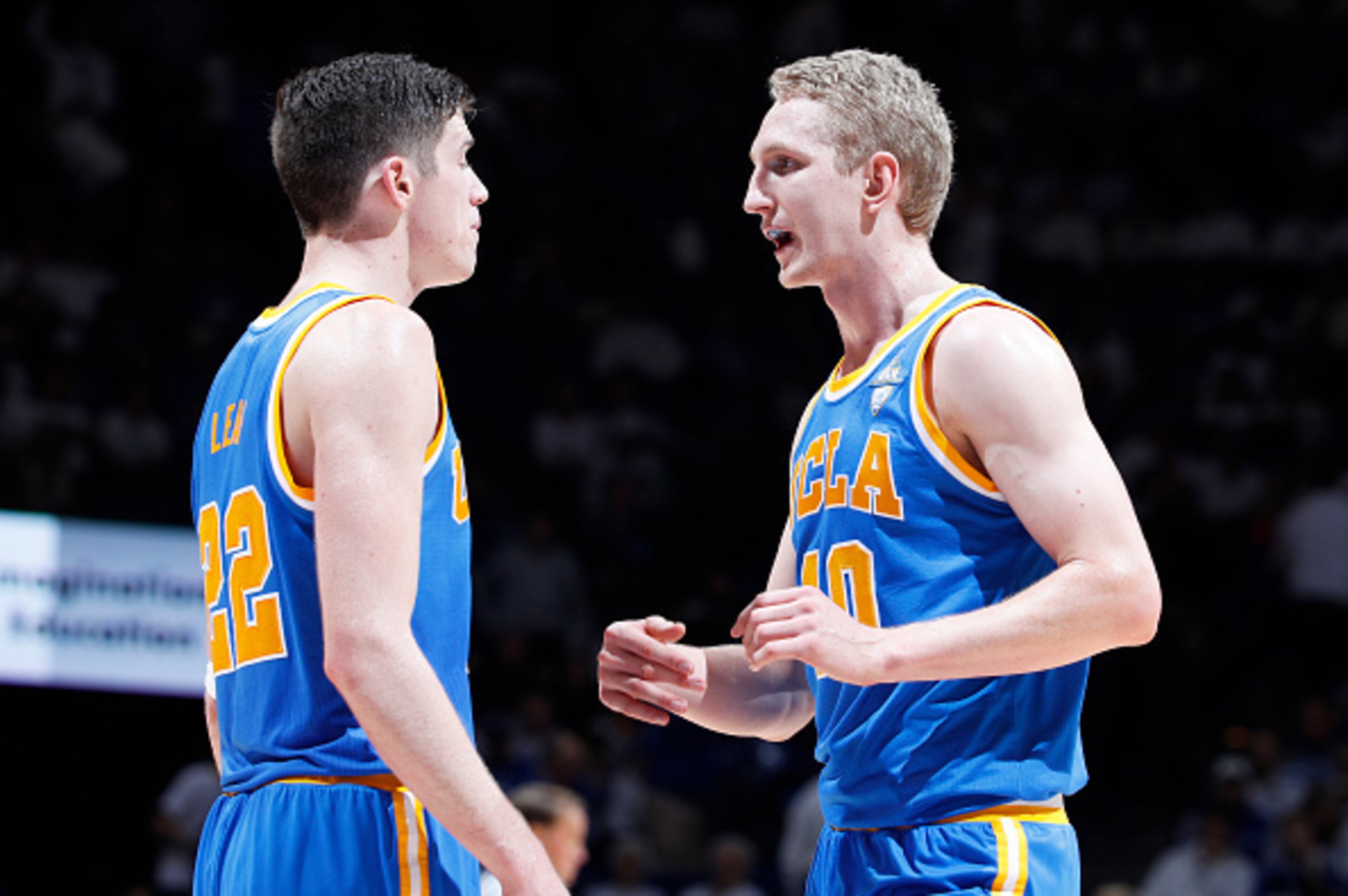 TJ Leaf and Thomas Welsh have defended the paint well for the Bruins.