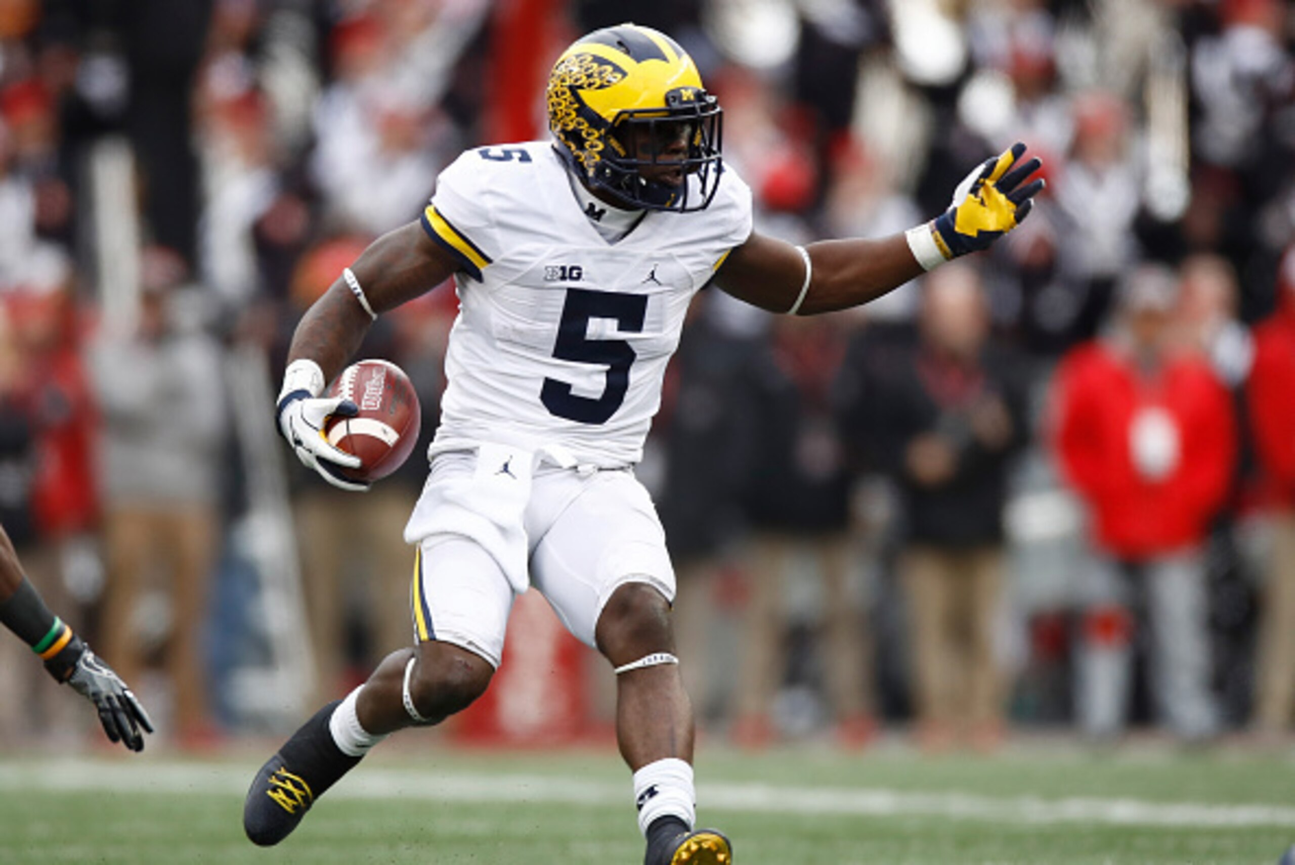Michigan's Jabrill Peppers is among the many NFL draft prospects set to play in the Orange Bowl.