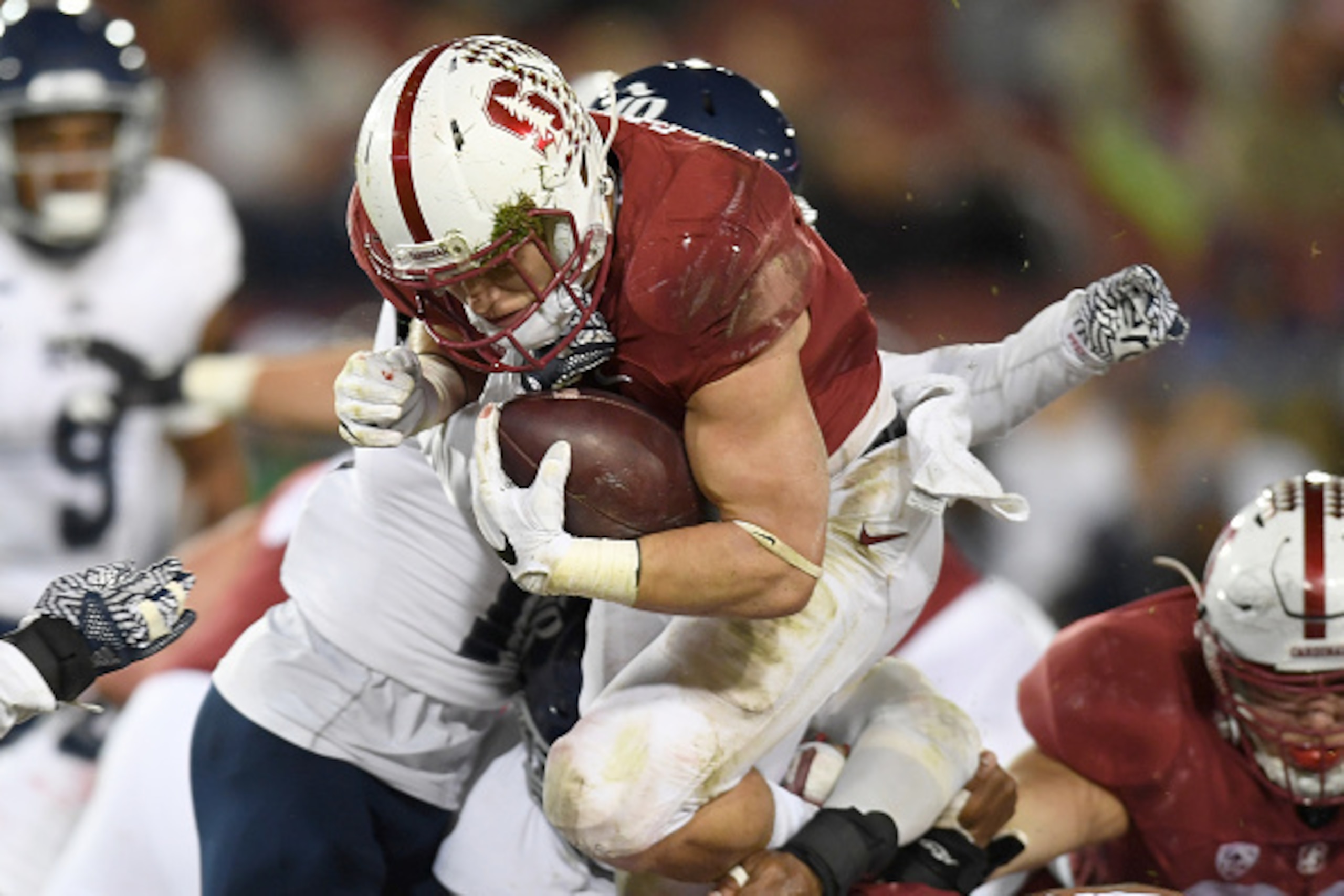 Stanford's Christian McCaffrey, headed to the NFL draft after the Sun Bowl, will look to go out with a bang against North Carolina. Stanford's Christian McCaffrey, headed to the NFL draft after the Sun Bowl, will look to go out with a bang against North Carolina.