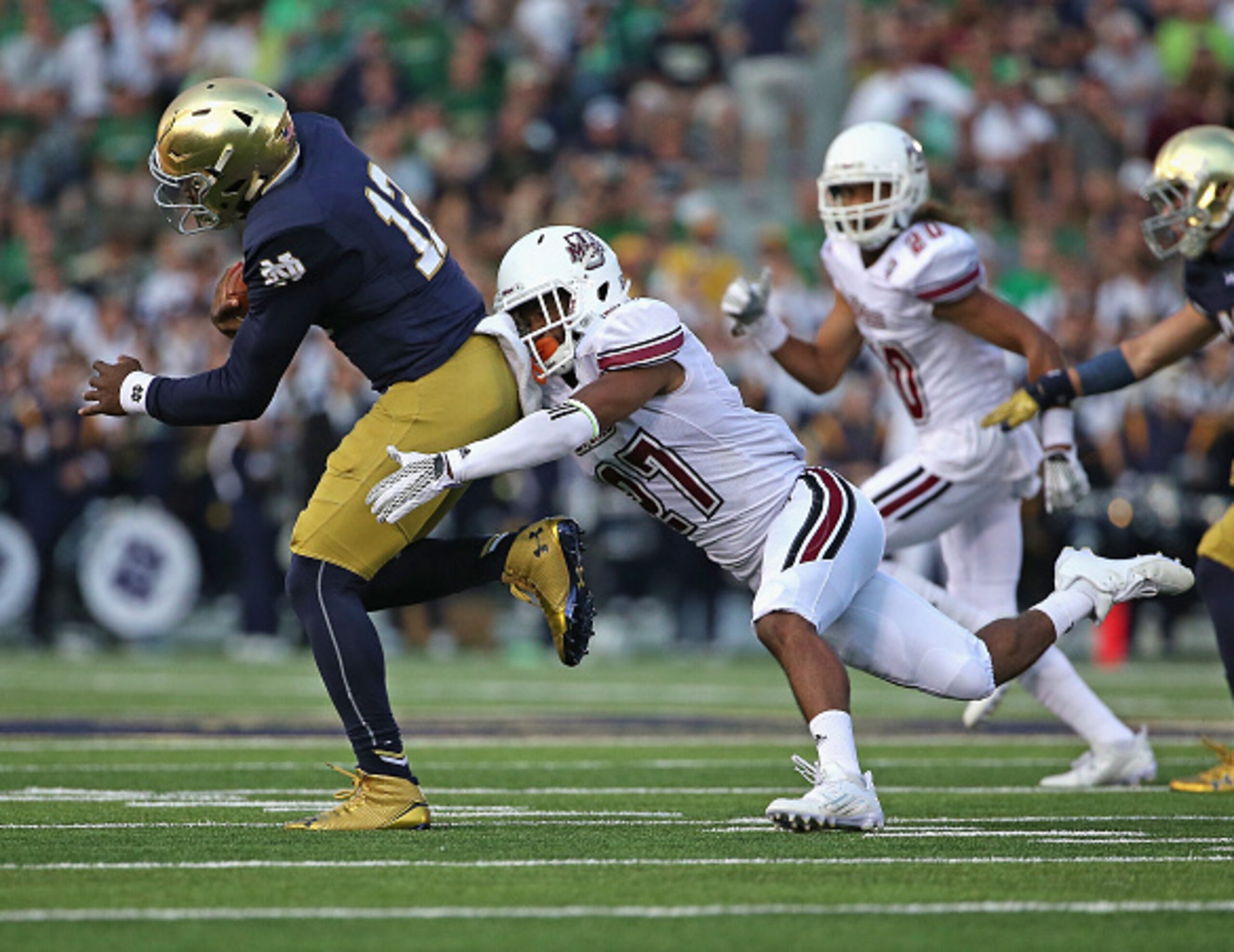 Brandon Wimbush profiles as Notre Dame's quarterback of the future.