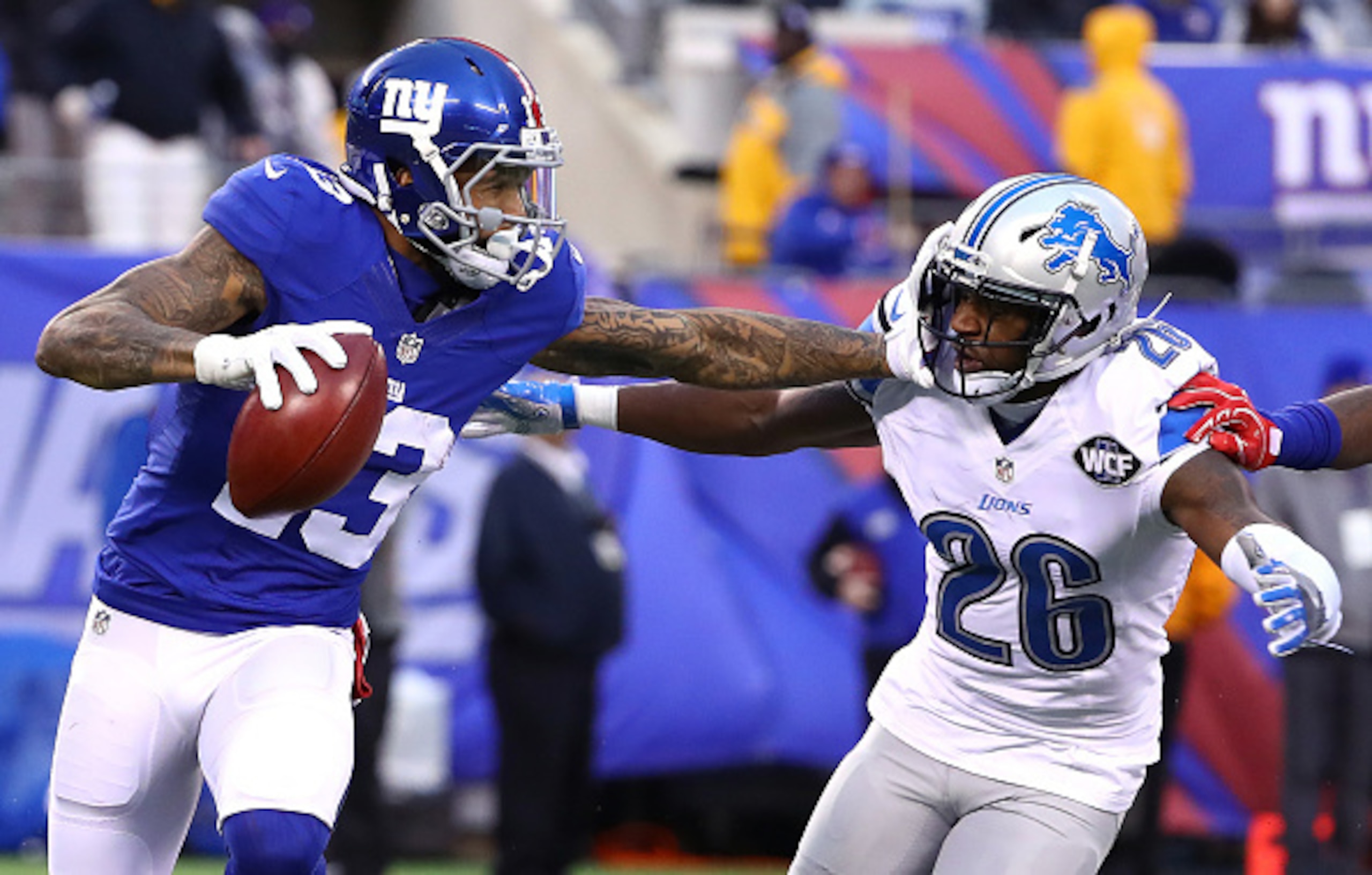 New York Giants WR Odell Beckham Jr. New York Giants WR Odell Beckham Jr.