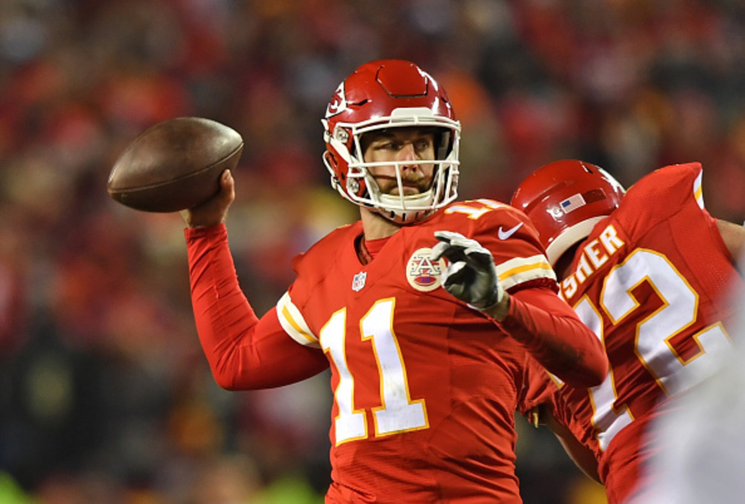 Alex Smith and the Chiefs need a win to stay on top of the AFC West.