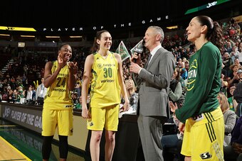 After leading the Seattle Storm for over a decade, Sue Bird will transfer the star spotlight to Jewell Loyd and Breanna Stewart.