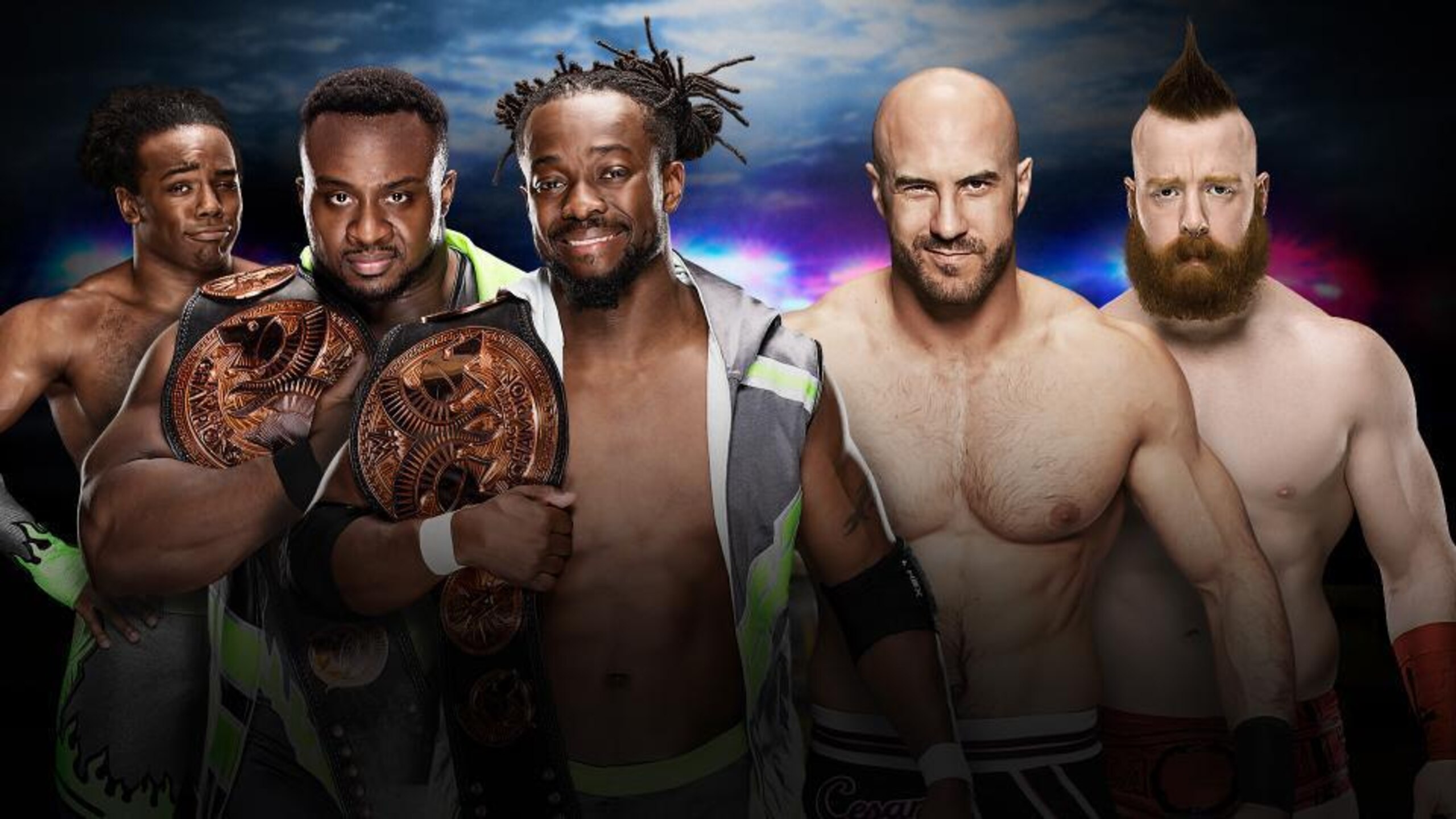 Raw tag team champions The New Day vs. Cesaro and Sheamus