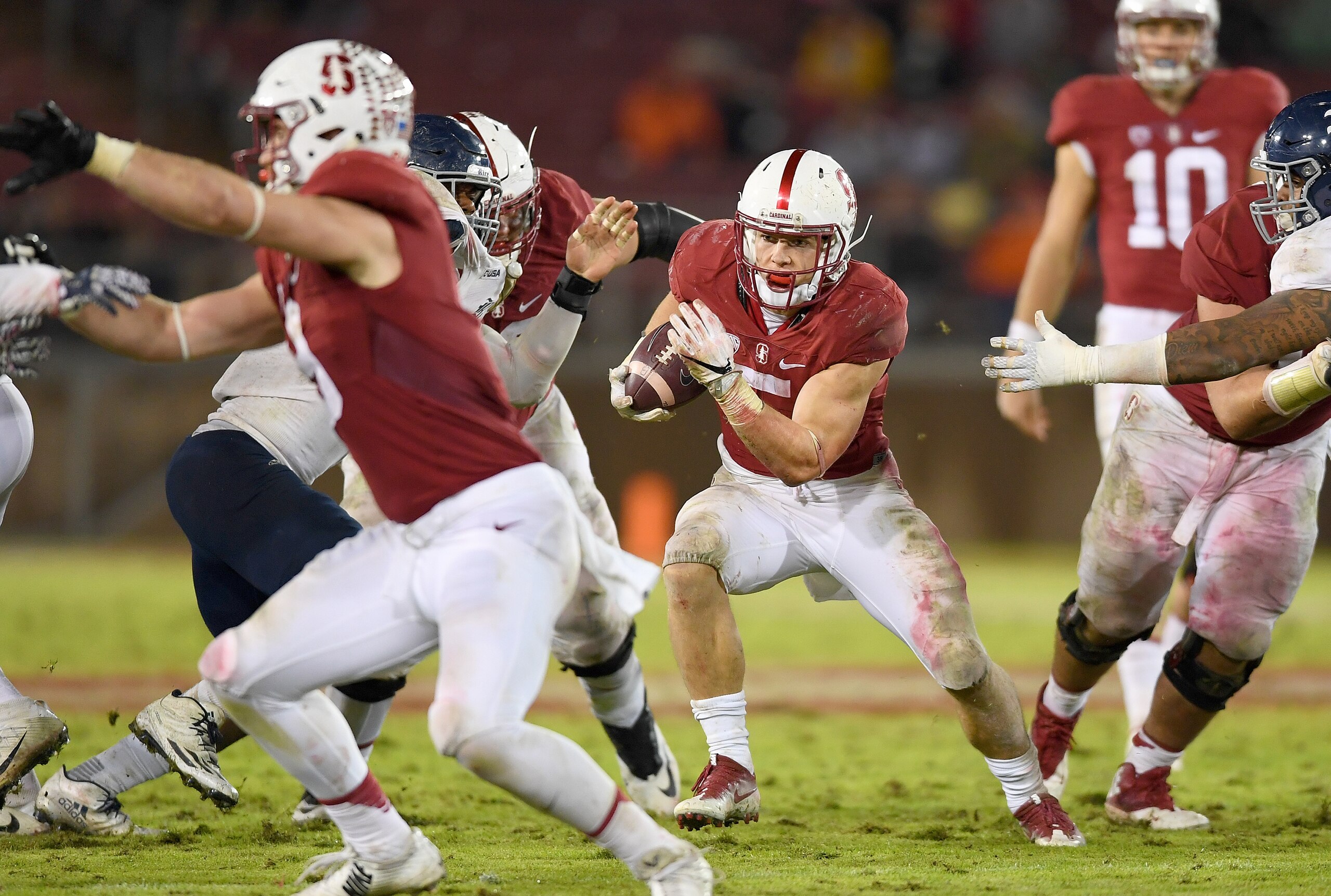 Christian McCaffrey is one of college football's top all-around players.