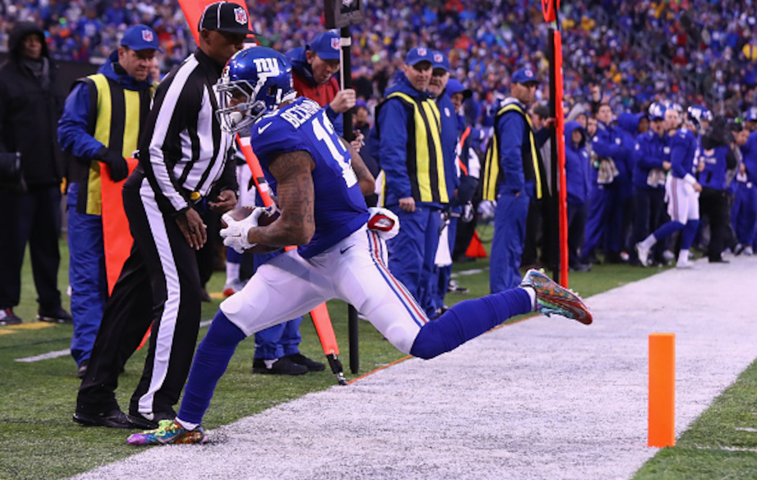 The Giants will be looking to clinch a playoff berth on Thursday night.