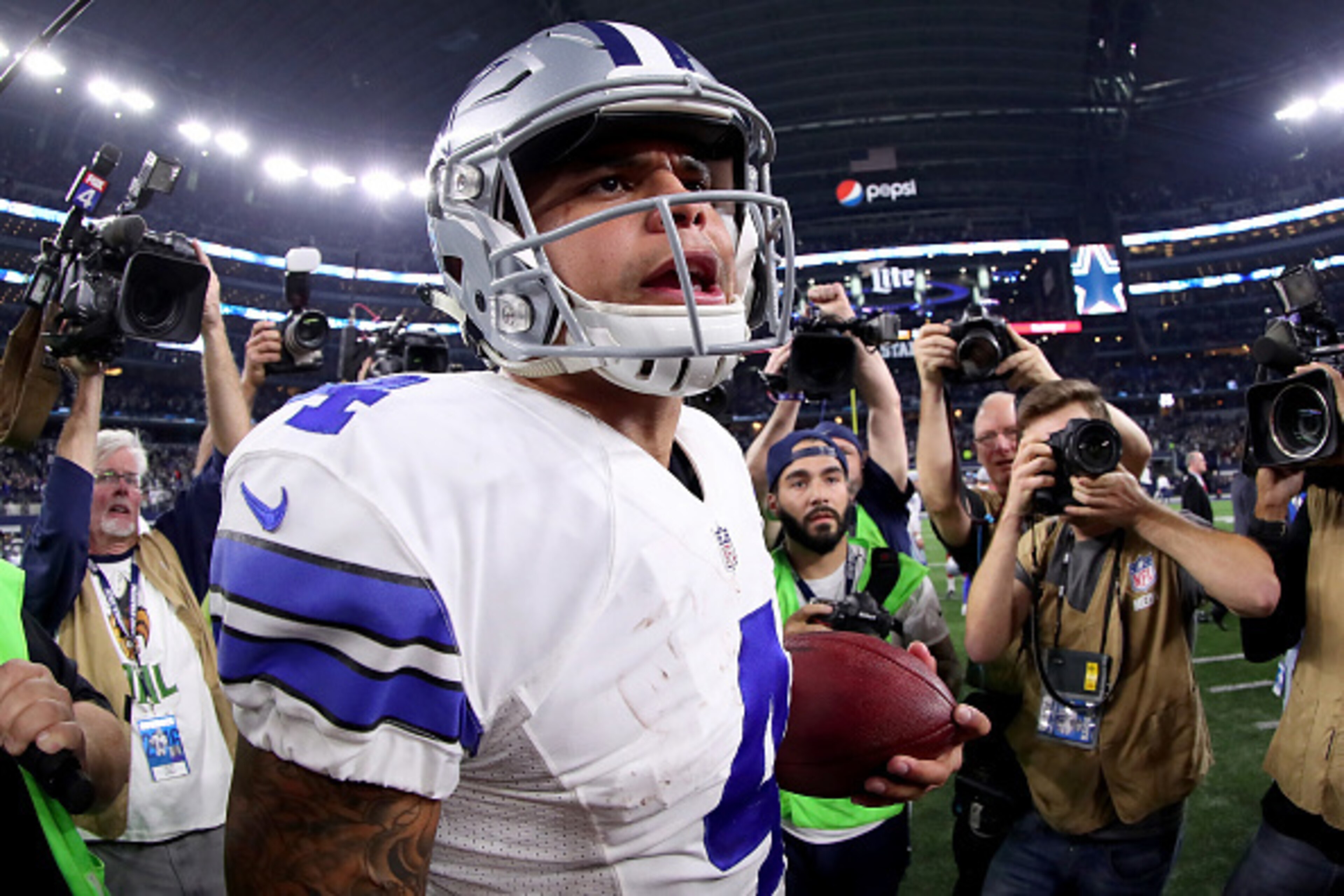 Dak Prescott and the Cowboys can lock up the NFC East with a win in Week 16.