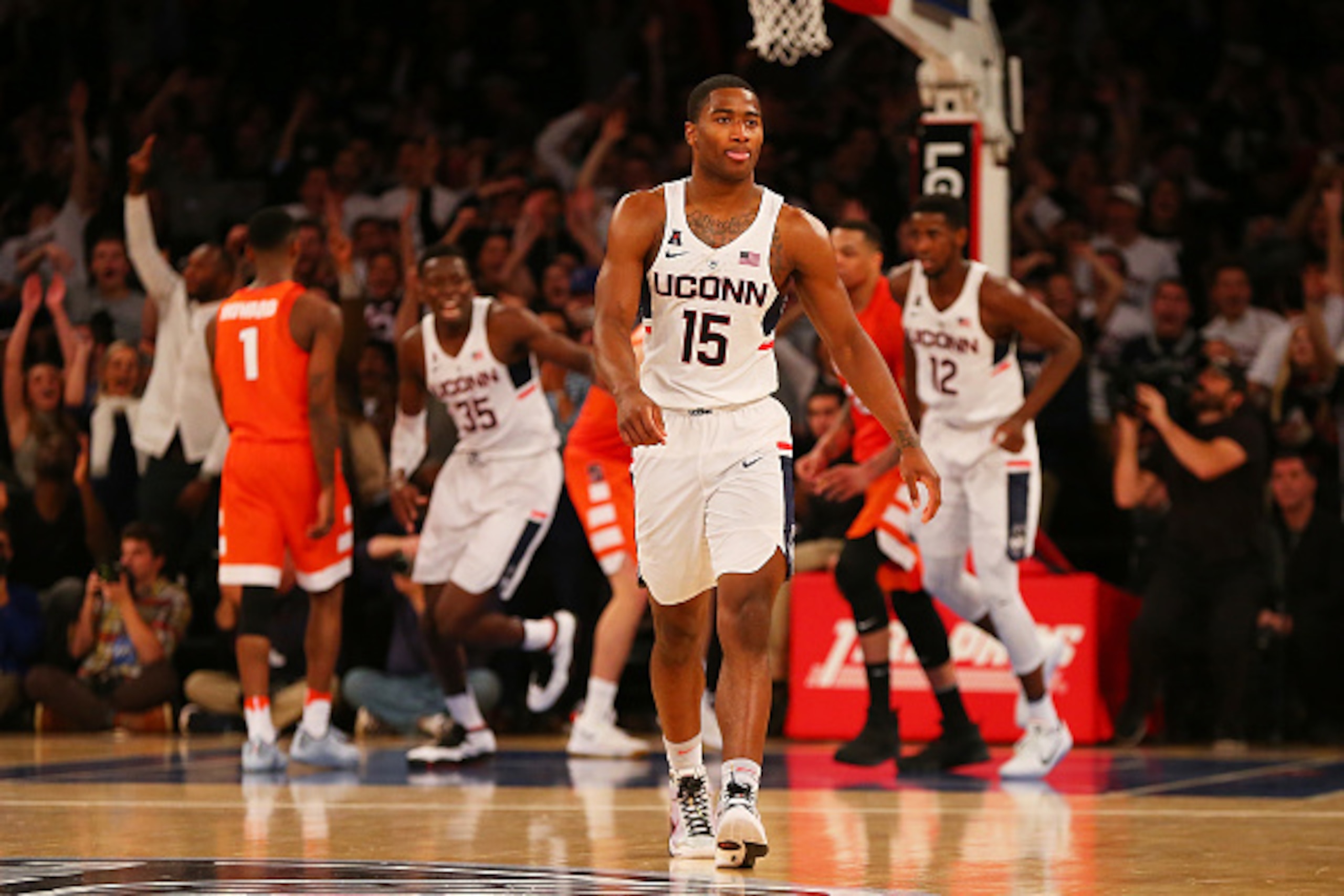 Connecticut has started the season 5-5 after entering nationally ranked. Connecticut has started the season 5-5 after entering nationally ranked.