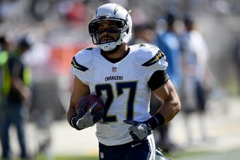 Chargers RB Kenneth Farrow