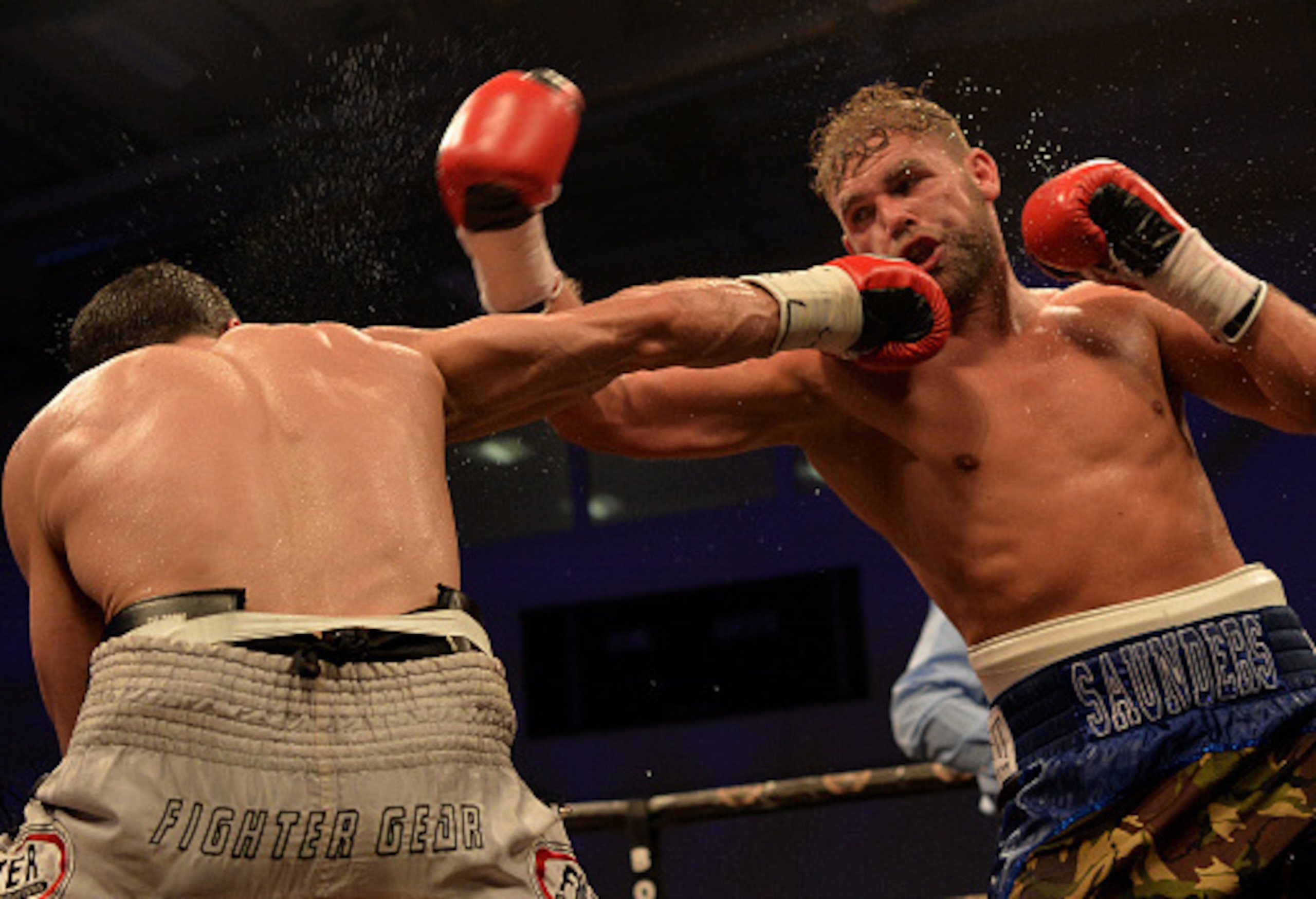 Billy Joe Saunders looked understandably rusty against Artur Akavov.