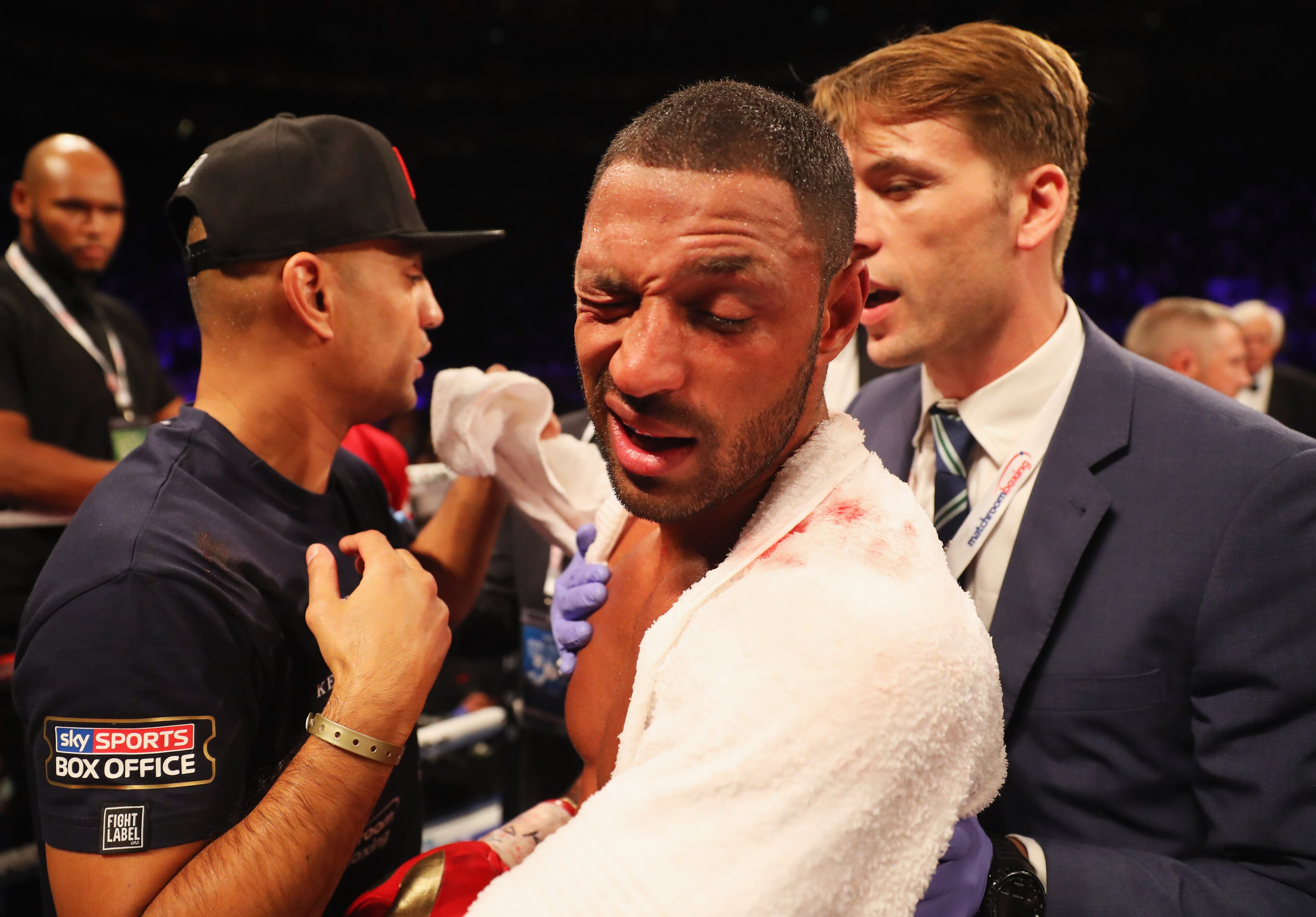 Kell Brook suffered a first defeat when stepping up in weight to fight Gennady Golovkin.