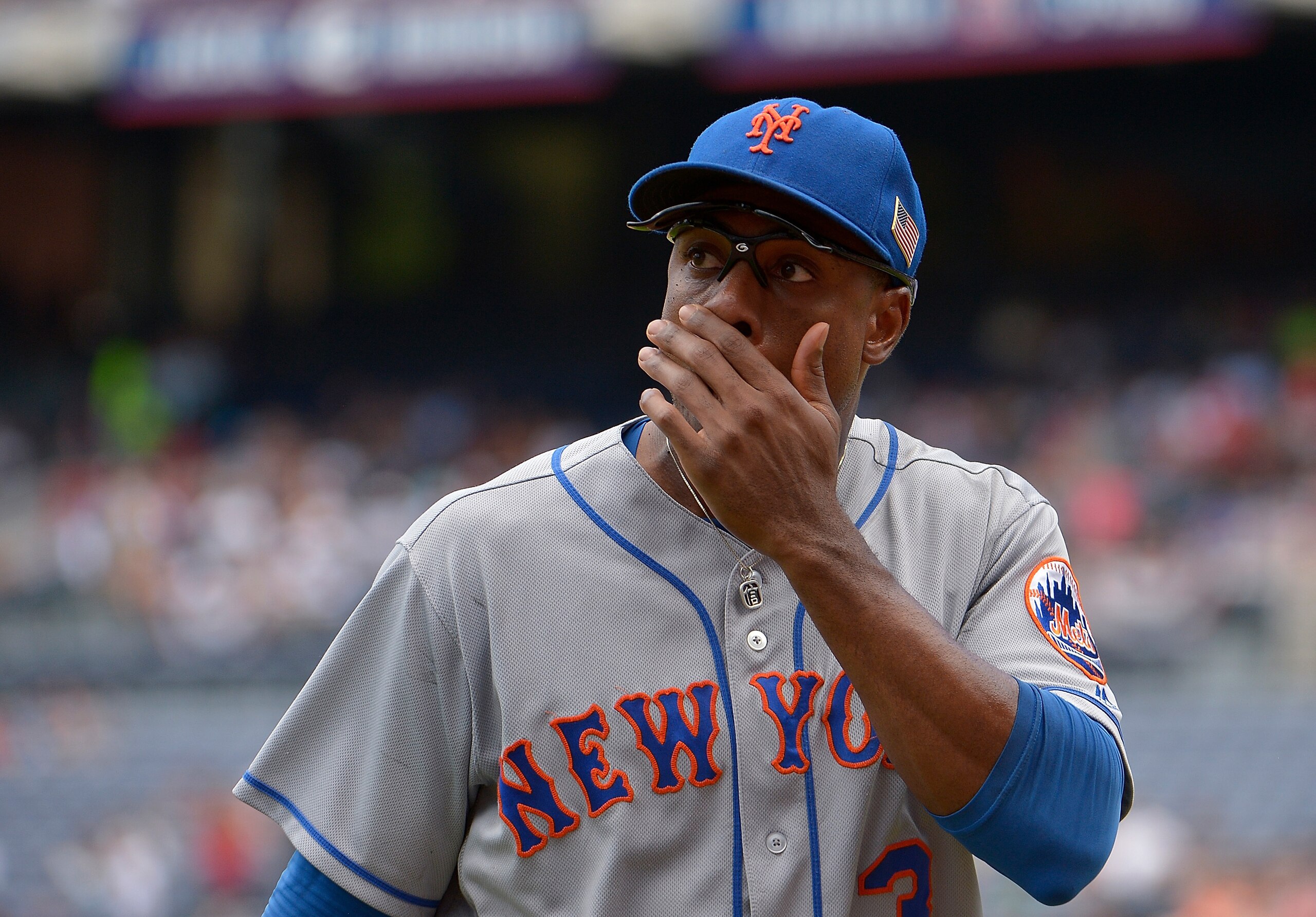 Will the Mets push their luck with Curtis Granderson in center field?