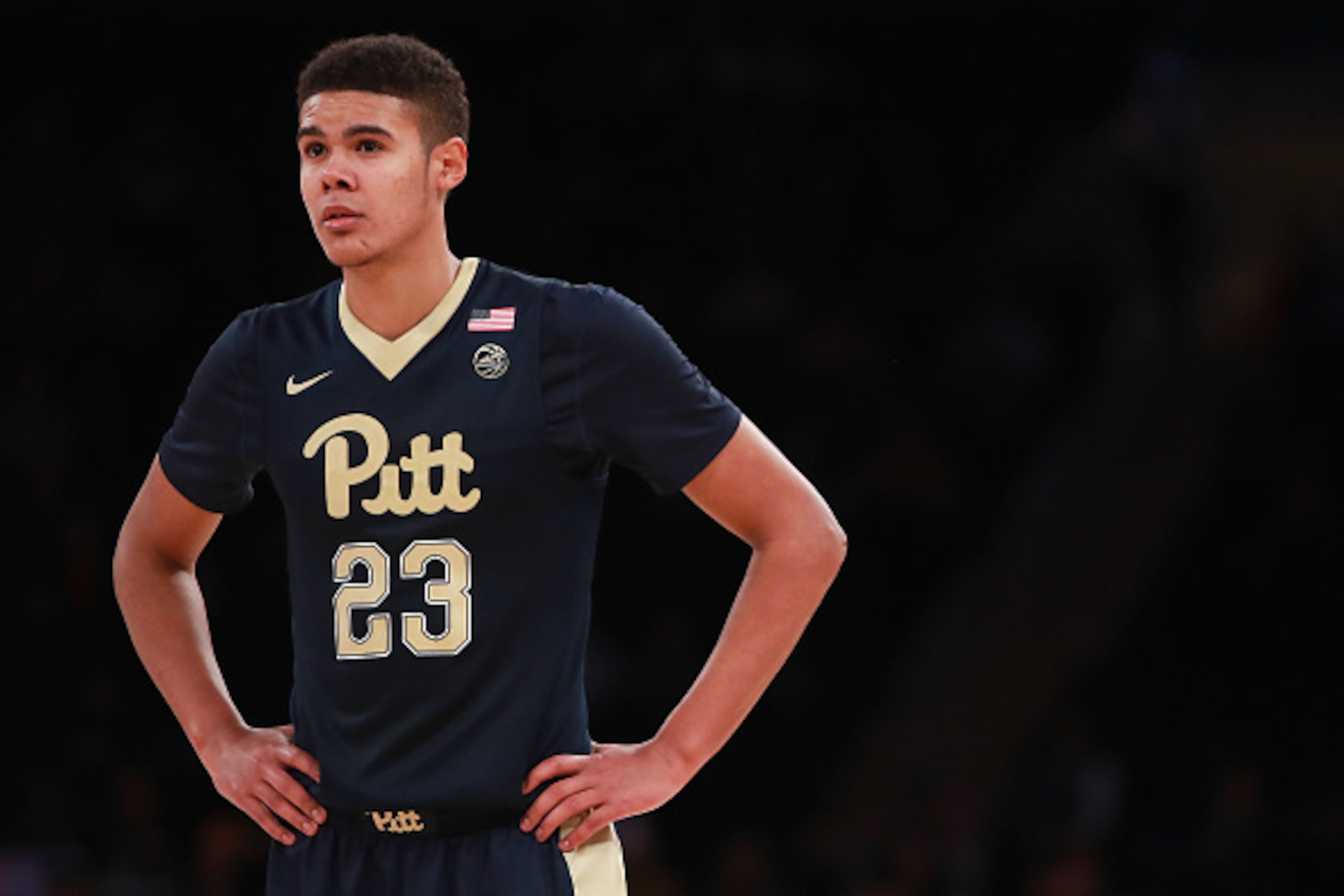 Cameron Johnson and Pittsburgh already have an ugly loss and an absolutely brutal conference schedule. Cameron Johnson and Pittsburgh already have an ugly loss and an absolutely brutal conference schedule.