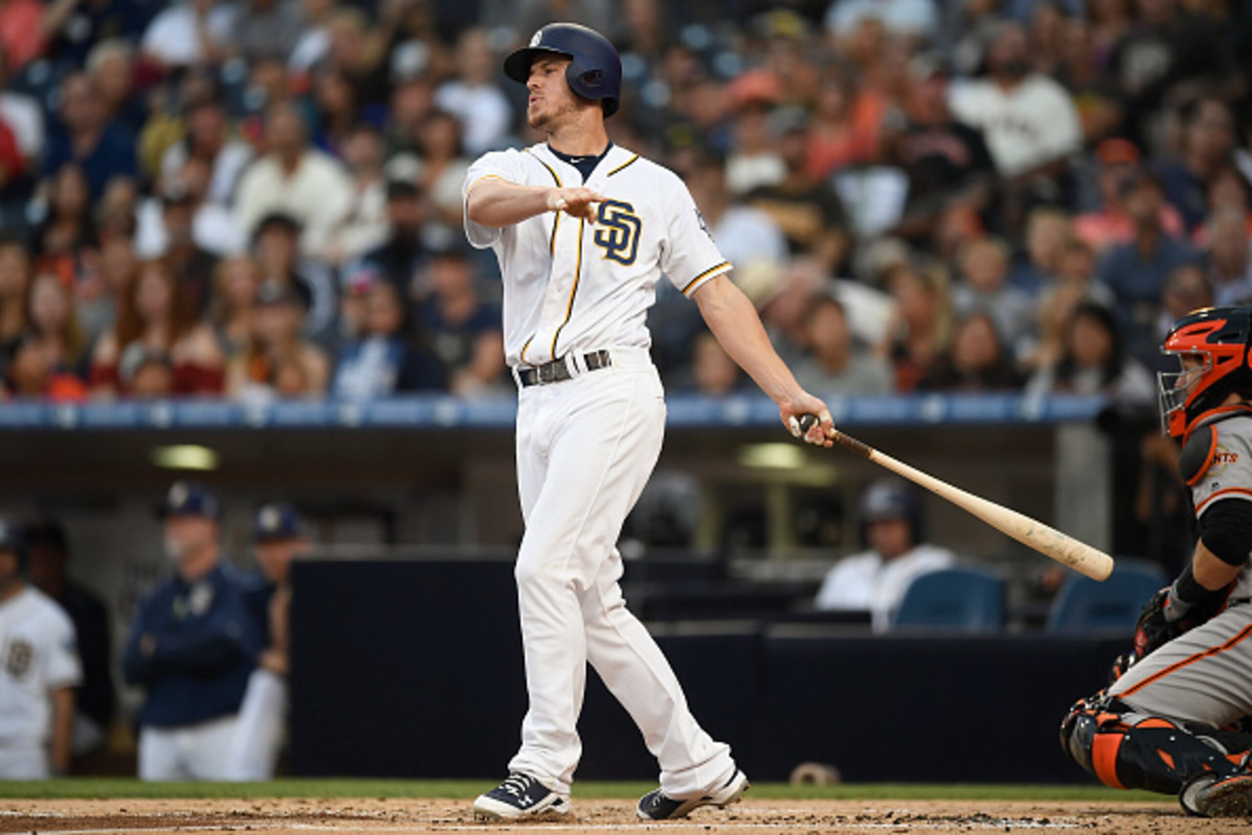 Wil Myers tallied 28 home runs and 28 stolen bases for the San Diego Padres in 2016.