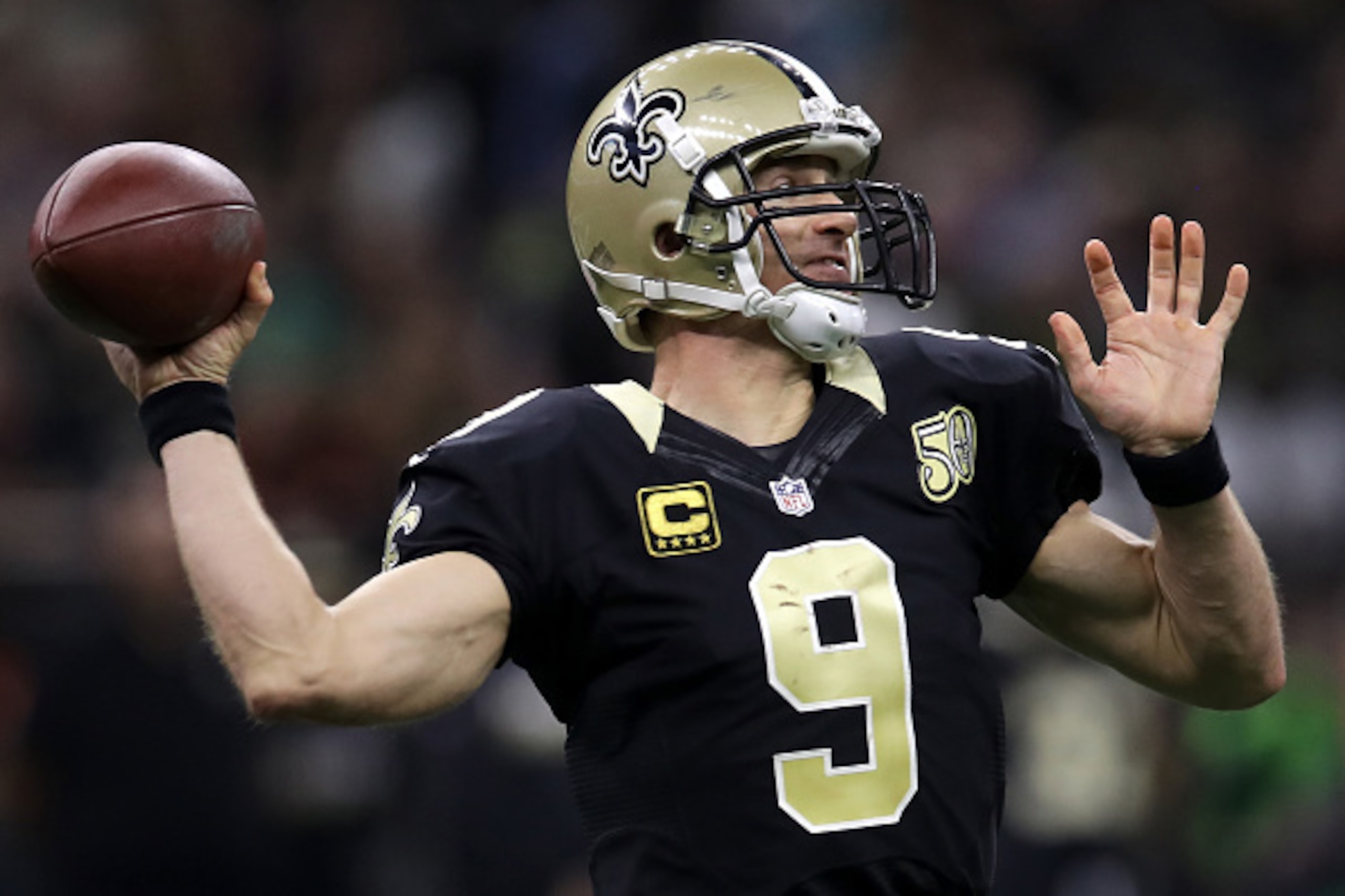 Drew Brees and the Saints will look to spoil Atlanta's run at the No. 2 seed.