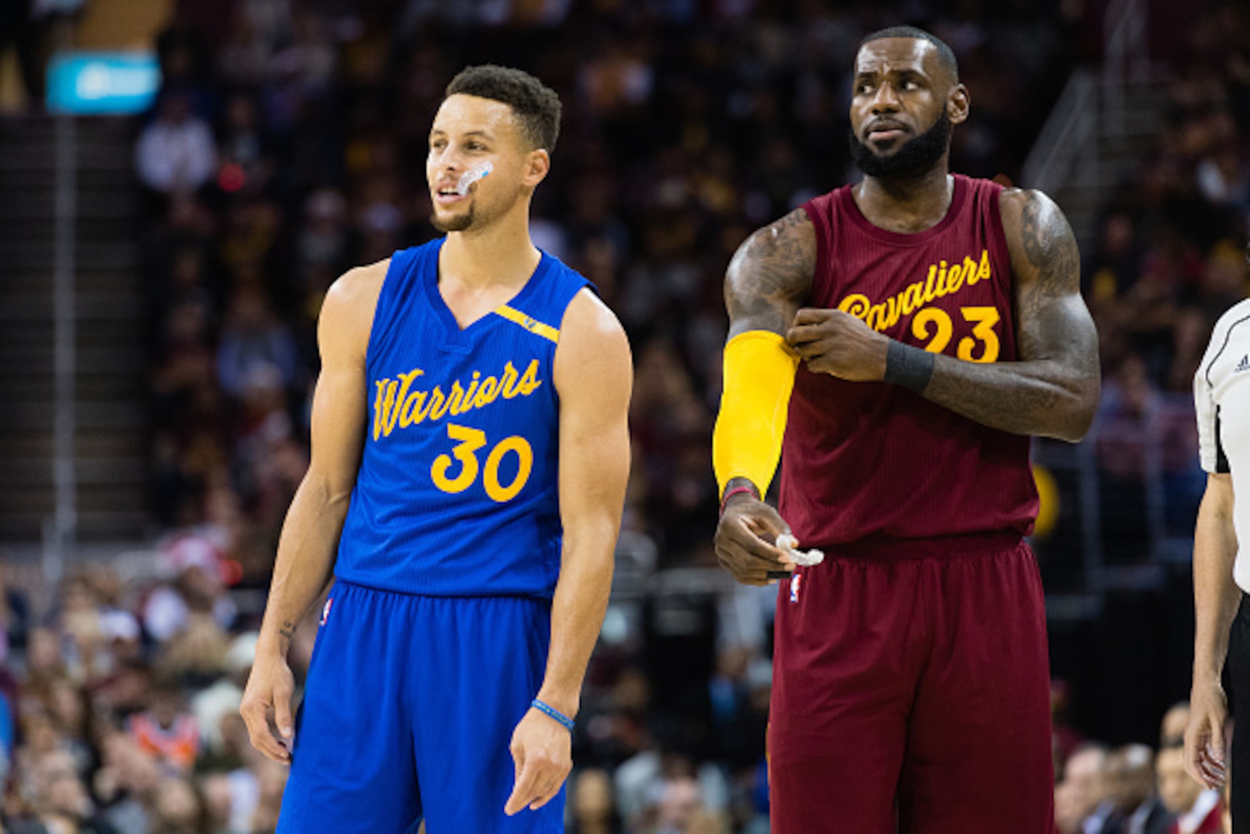 The Golden State Warriors and Cleveland Cavaliers are on a collision course for their third-straight NBA Finals matchup.