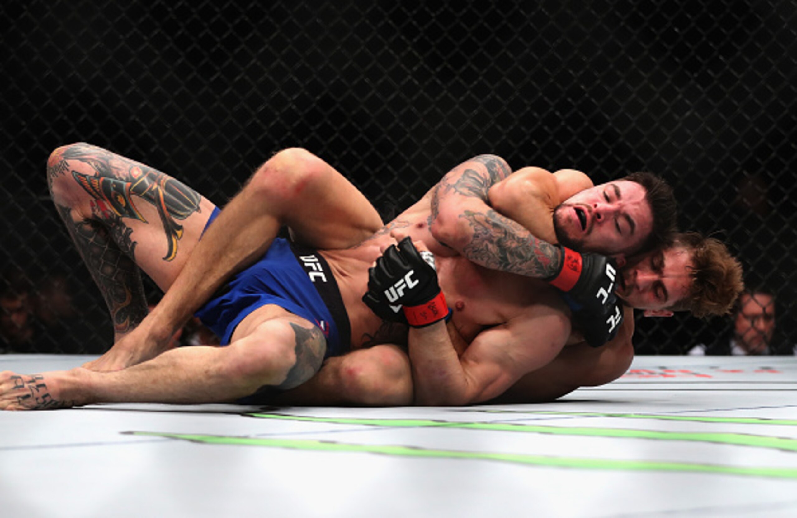 Niko Price chokes out Brandon Thatch