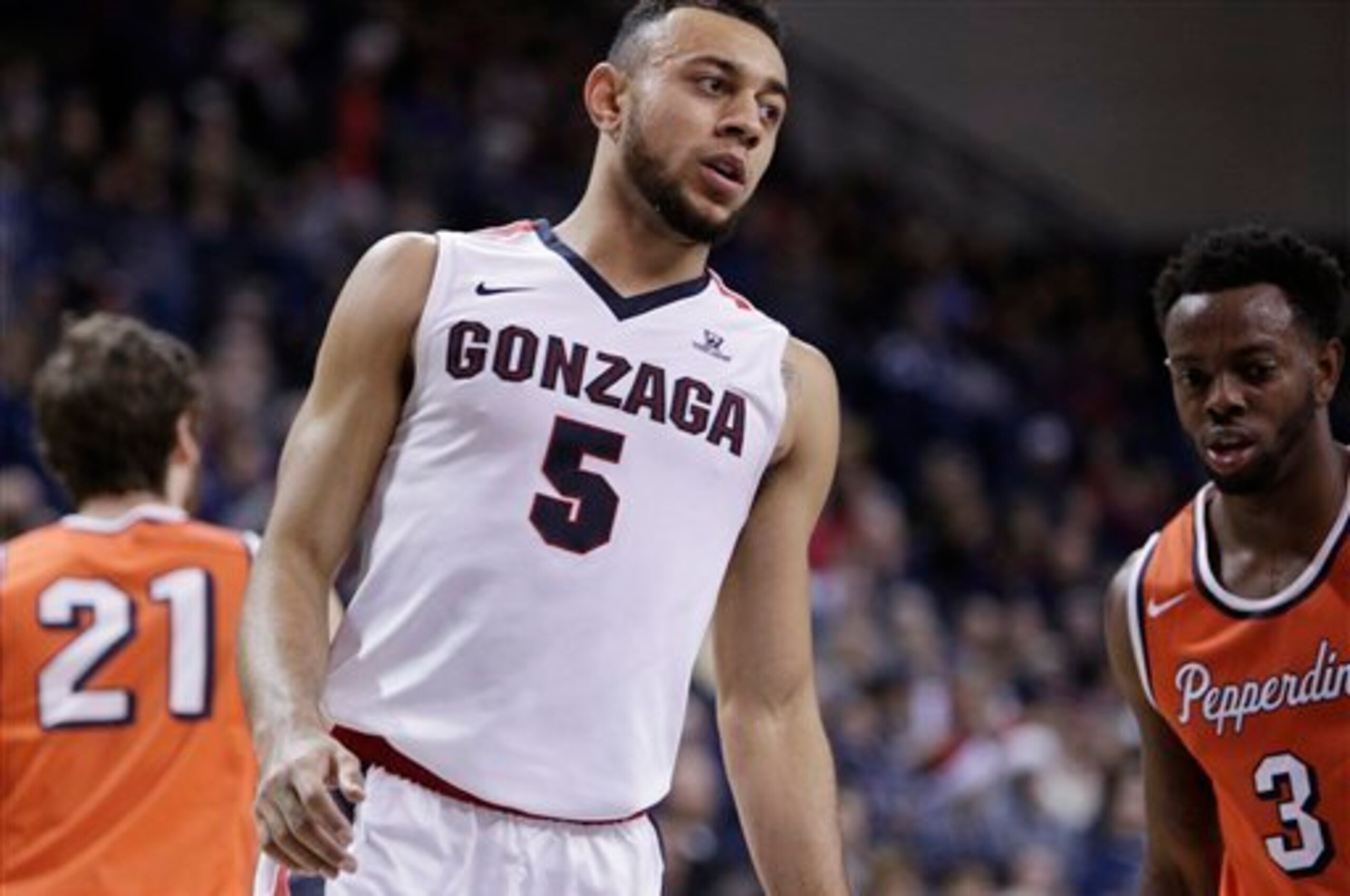 Gonzaga vaulted into the Top 5 despite a ho-hum week.