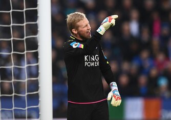 Kasper Schmeichel helped Leicester City win the Premier League last season.