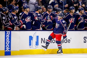 Cam Atkinson has tallied 17 points during the Columbus Blue Jackets' 15-game winning streak.