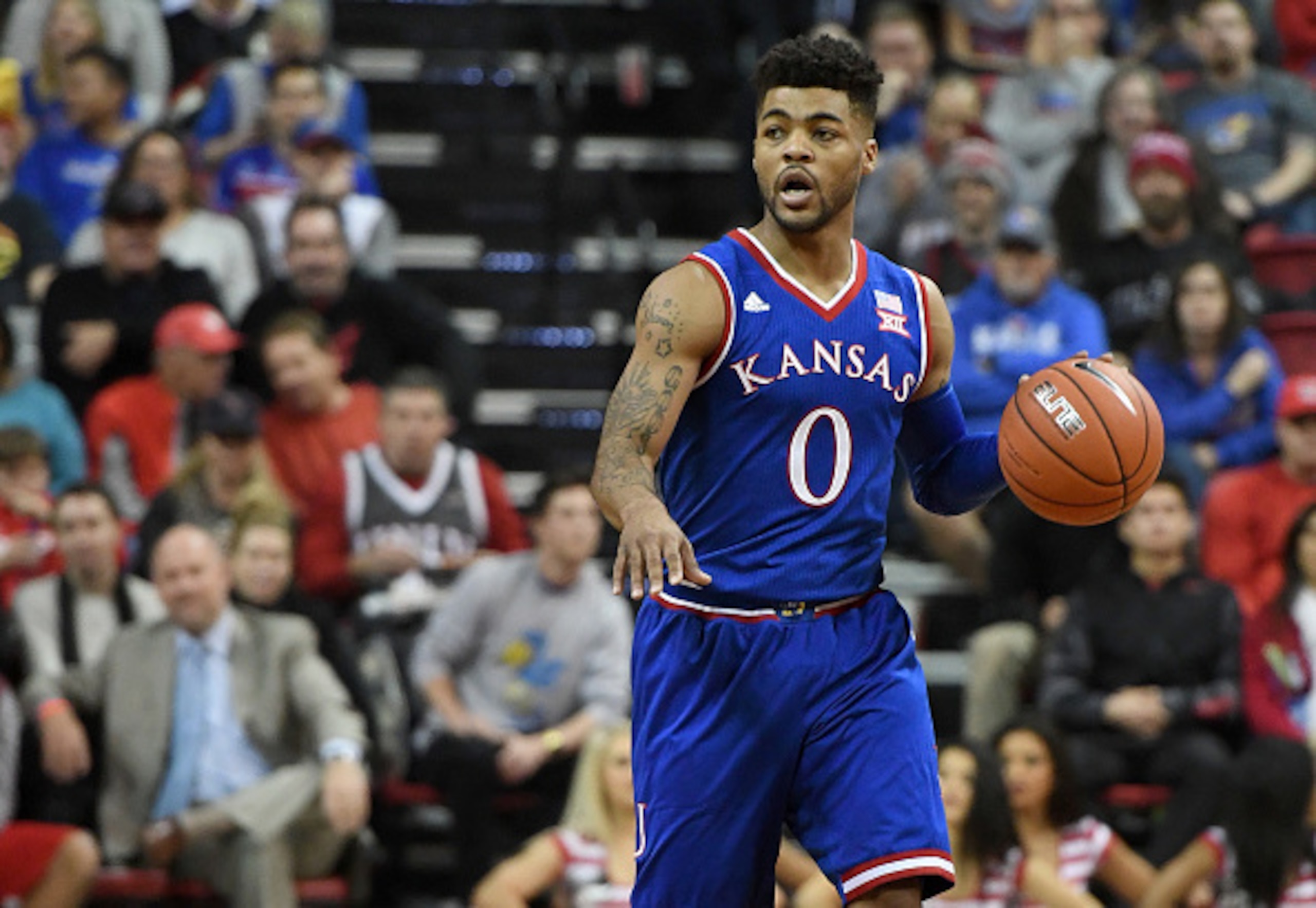 With strong candidates for National Player of the Year and Freshman of the Year, it's hard to argue with Kansas' starting five.