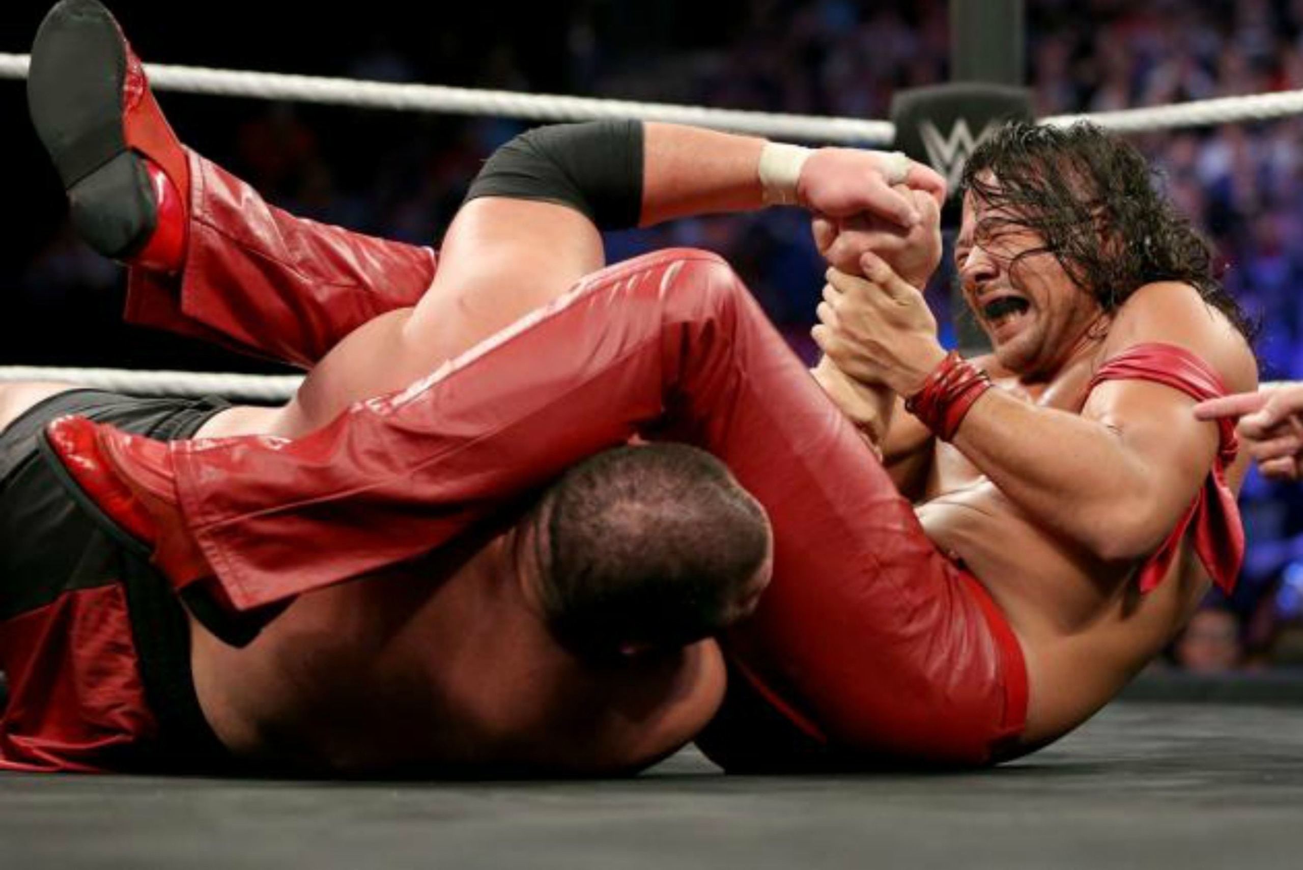 Shinsuke Nakamura and Samoa Joe.
