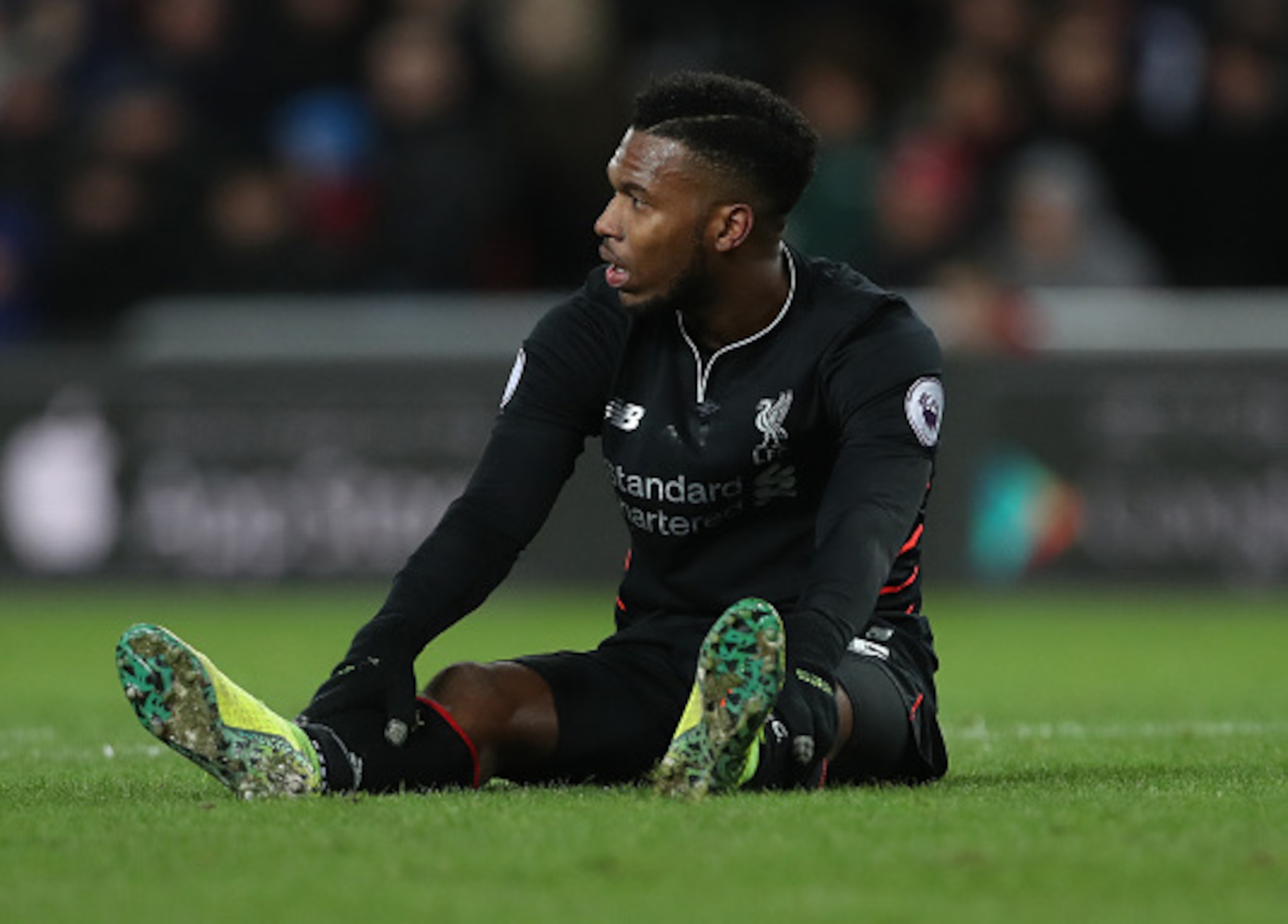 Daniel Sturridge scored Liverpool's opening goal in the 2-2 draw with Sunderland on Monday.