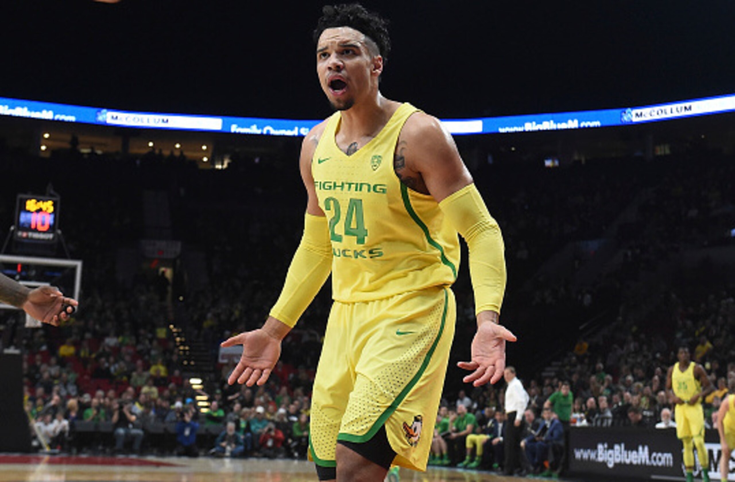 Dillon Brooks has been sensational lately, but Oregon's first seven games of the season keep him in the honorable mentions.