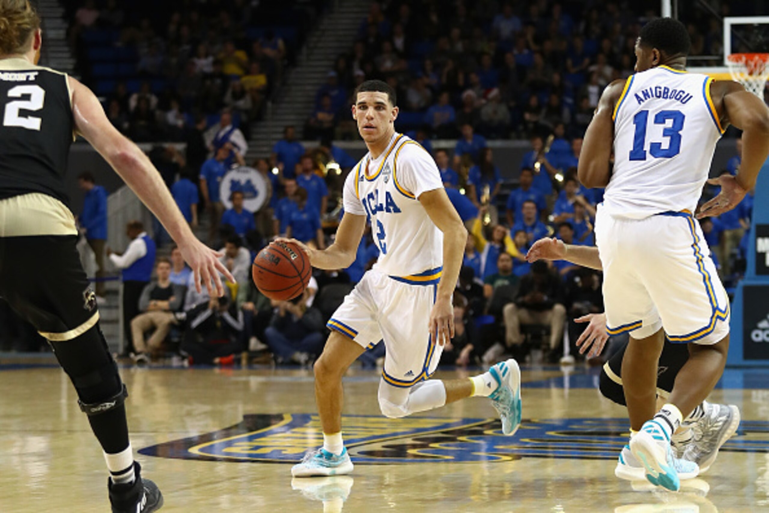 Freshman guard Lonzo Ball has averaged 8.1 assists per game for UCLA.