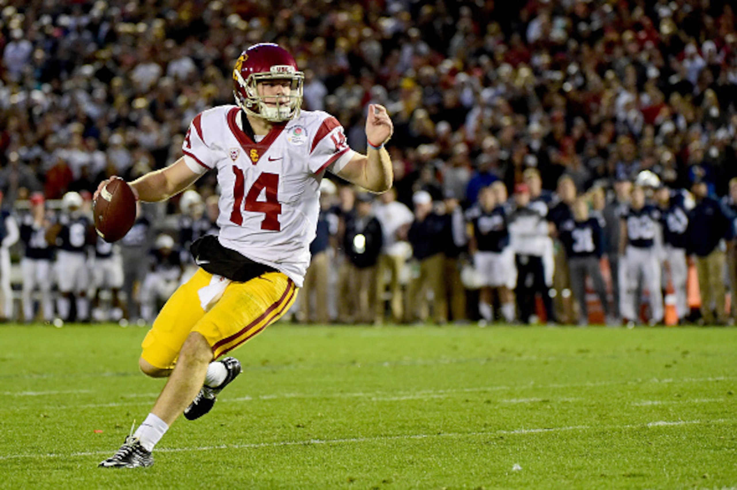 Sam Darnold will enter the 2017 season as a Heisman favorite after his historic Rose Bowl performance.