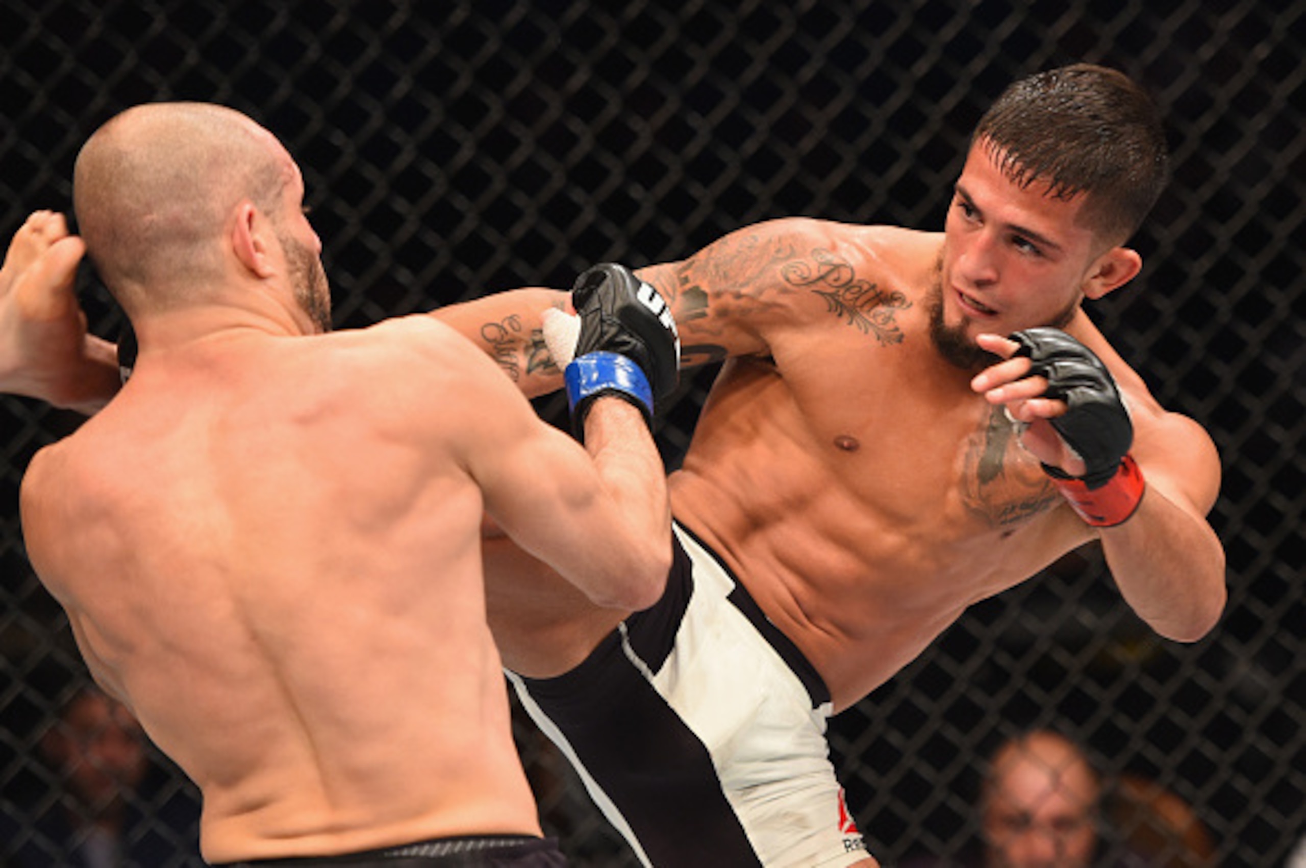 Sergio Pettis opens up the main card against John Moraga.