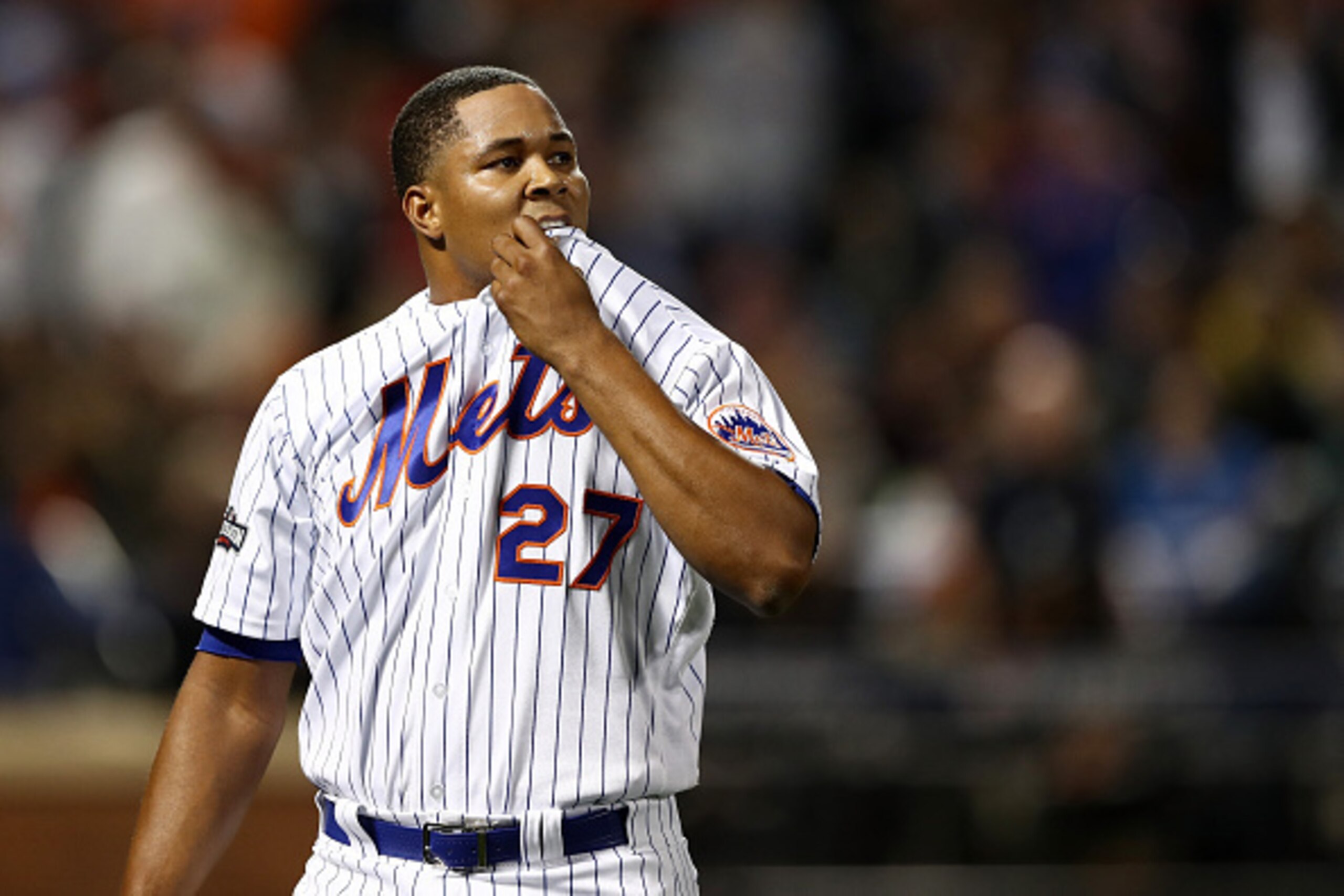 Jeurys Familia's domestic violence suspension will leave a hole in the back end of the New York Mets' bullpen.
