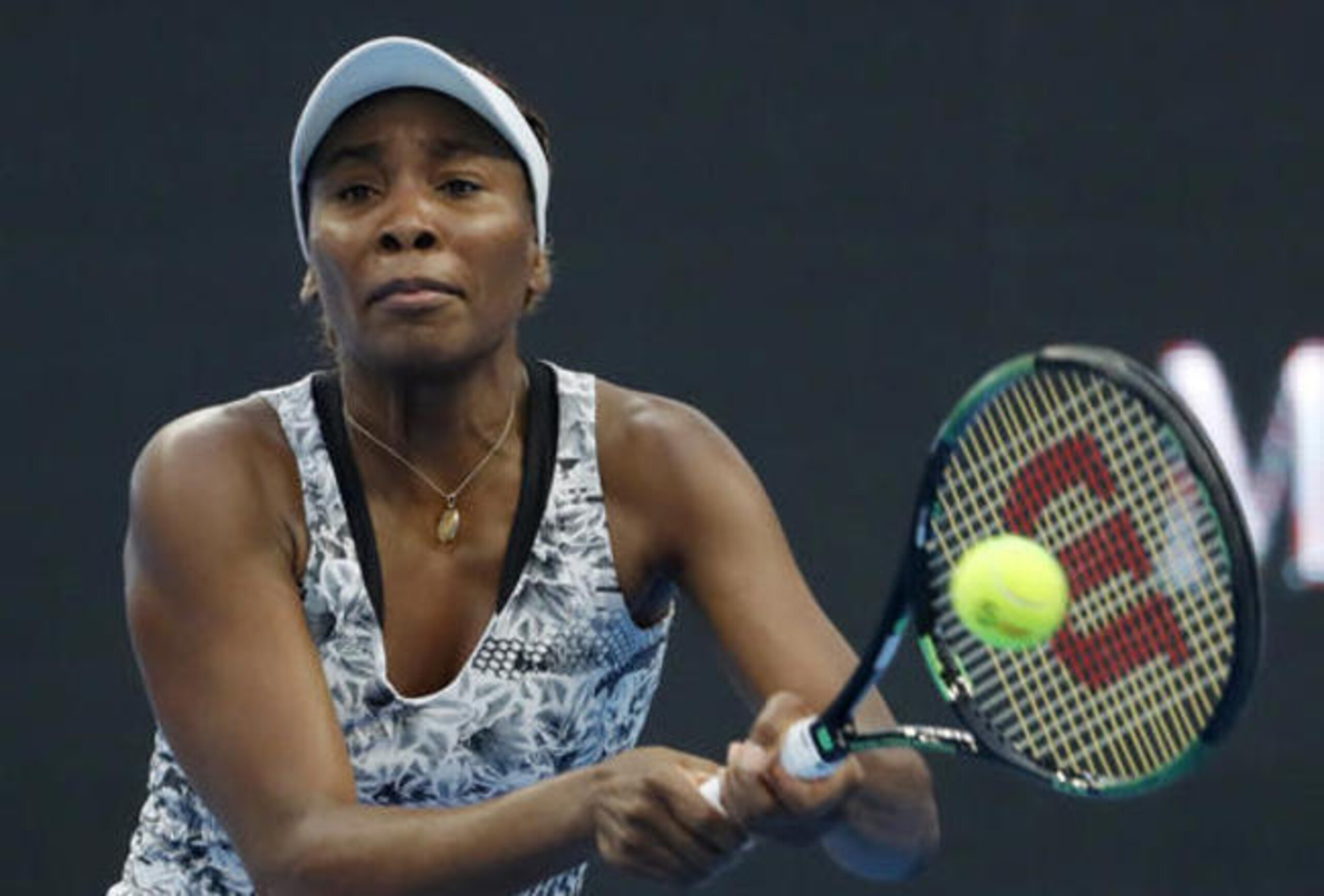 Venus Williams during a match at the 2016 China Open.