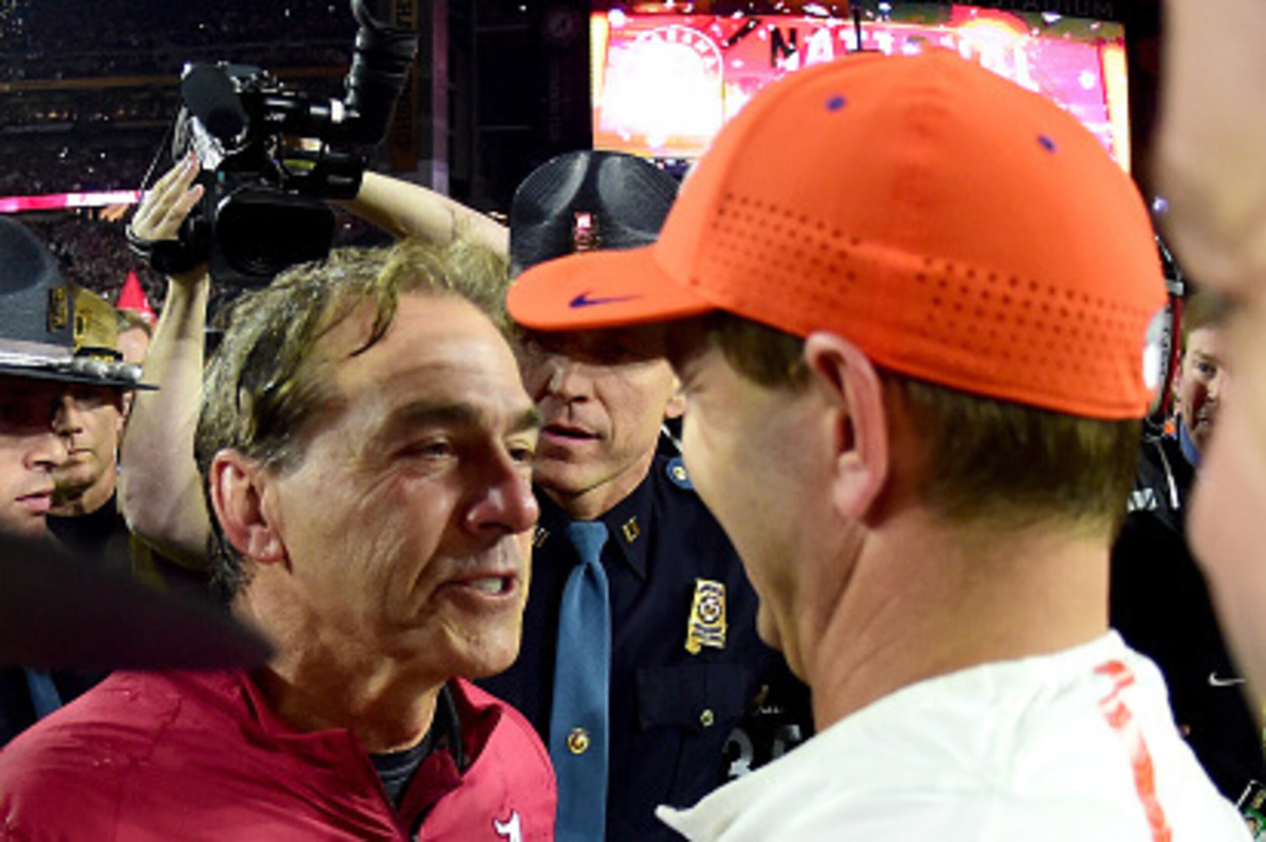 The teams may be the same, but college football has never had its champion decided in a rematch like this.