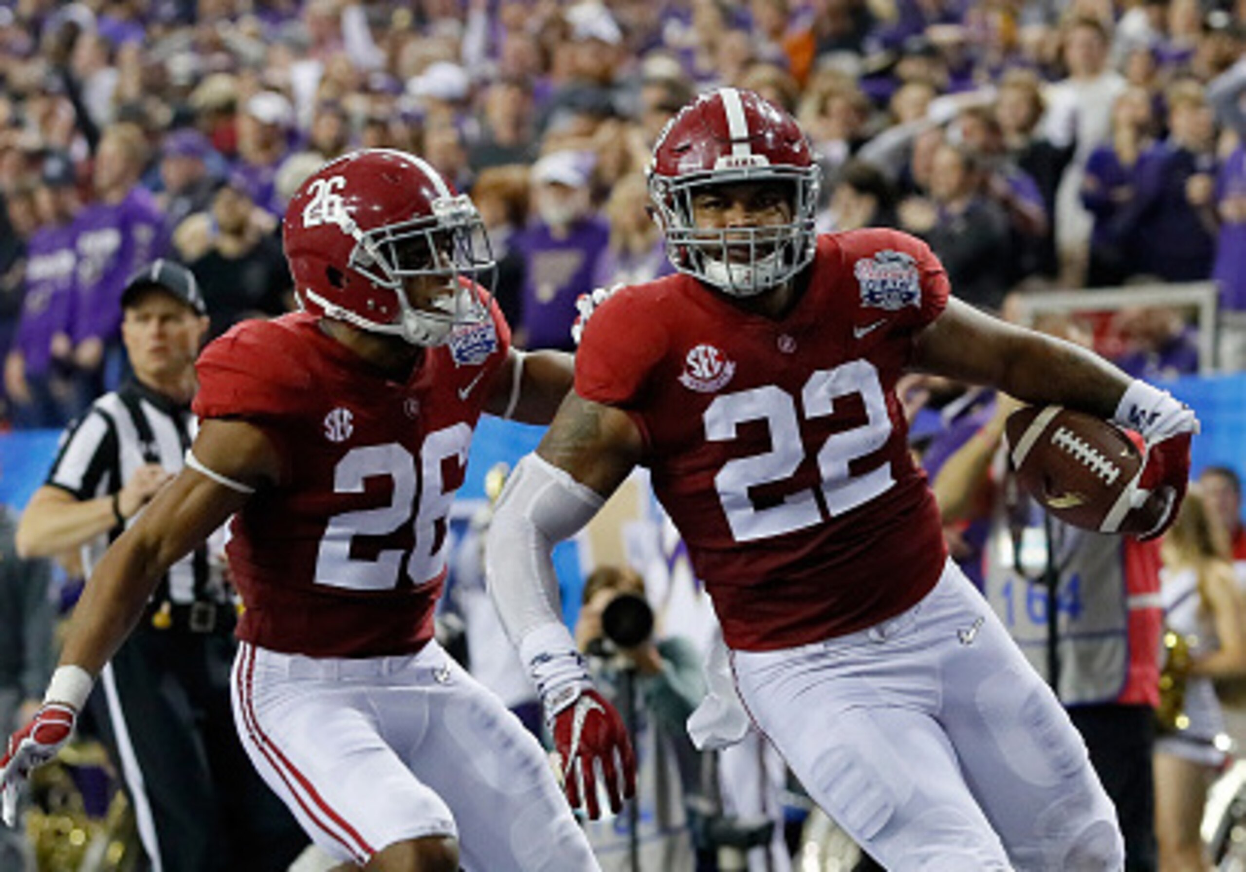 With his 26-yard interception return against Washington, Ryan Anderson became the ninth different player to score a defensive touchdown for Alabama.