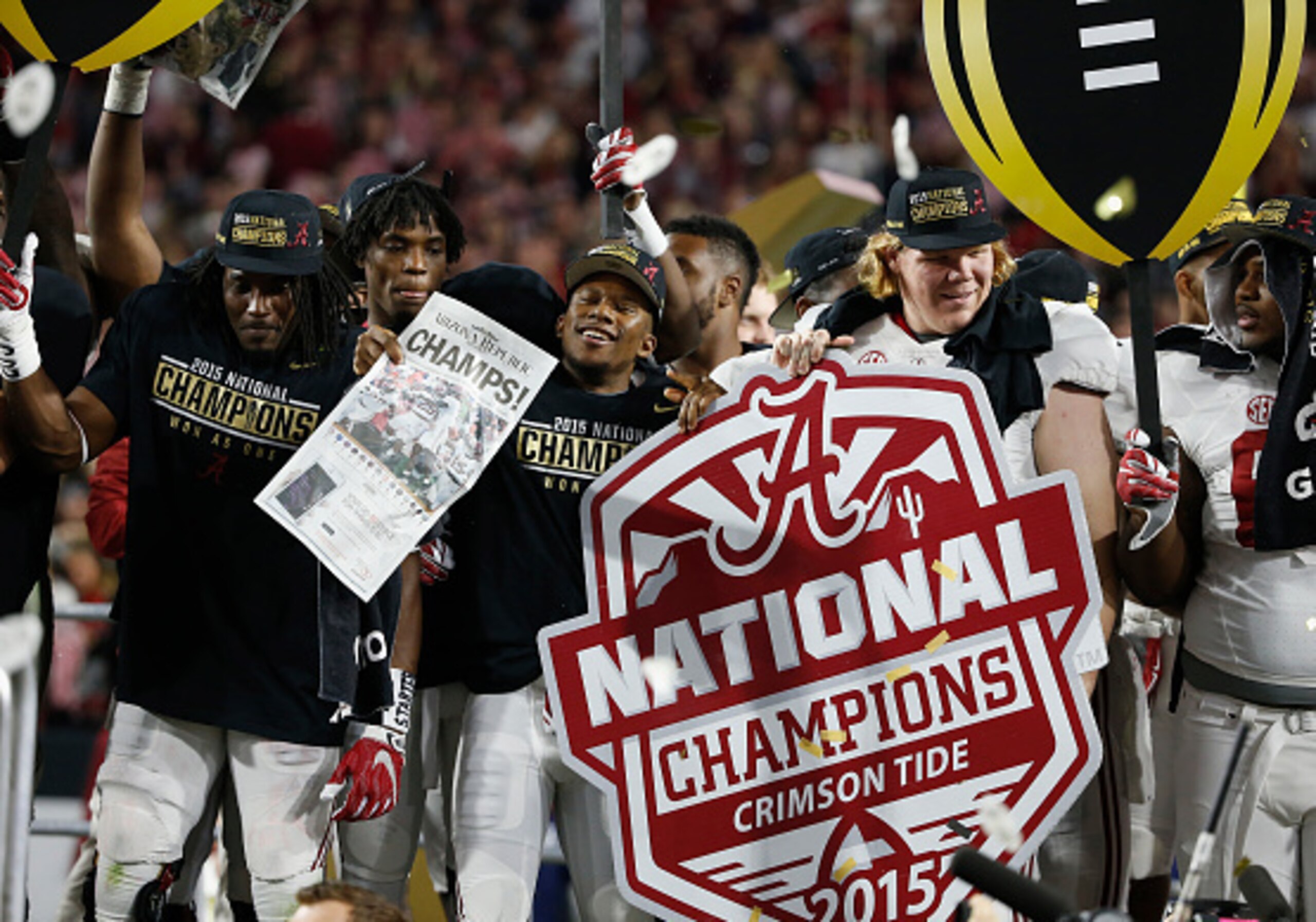 Alabama has traditionally thrived as an underdog, as it was ranked No. 2 in each of its last three national titles.