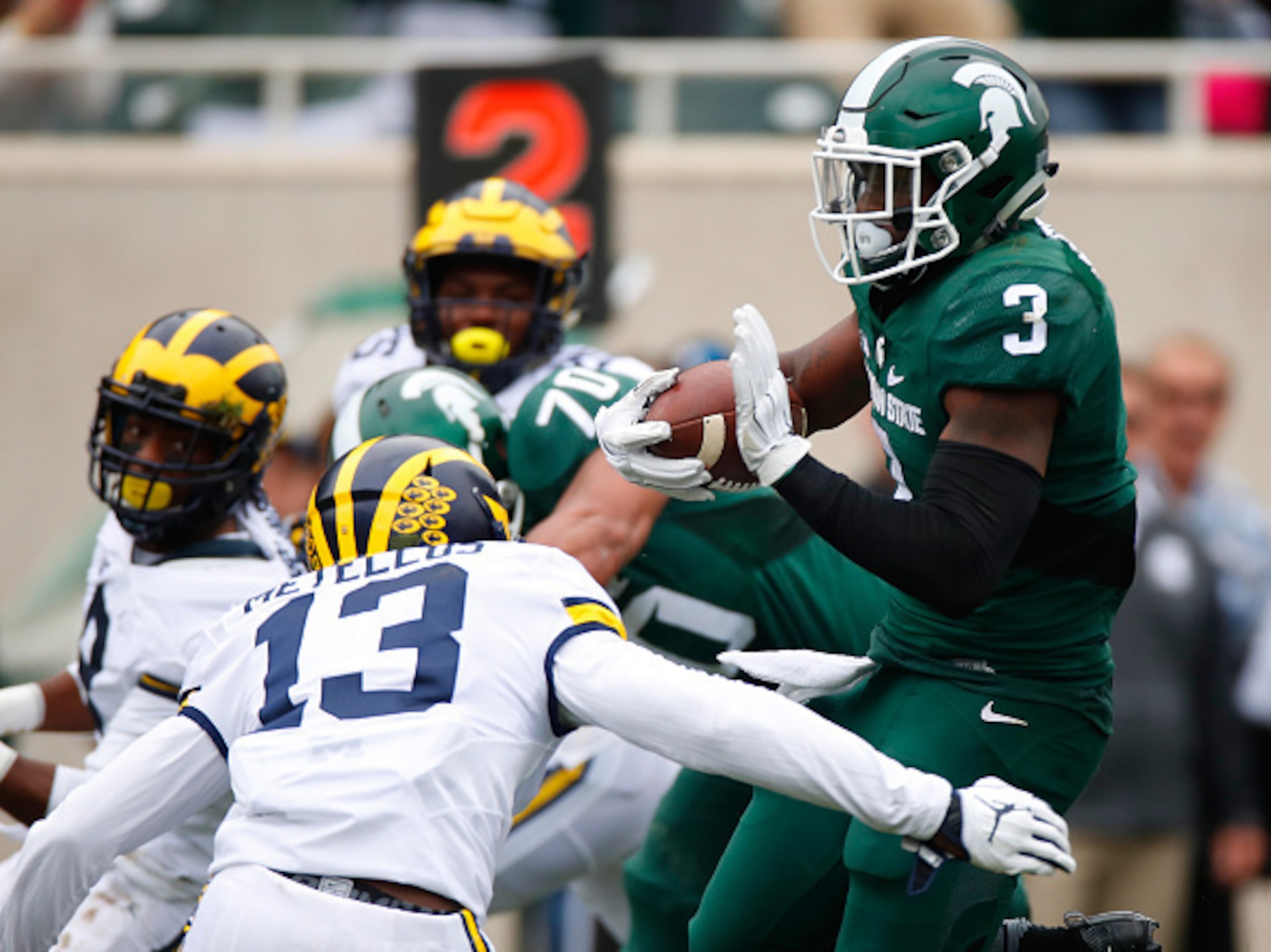 Josh Metellus hopes to fill some of the void Jabrill Peppers left behind in 2017.