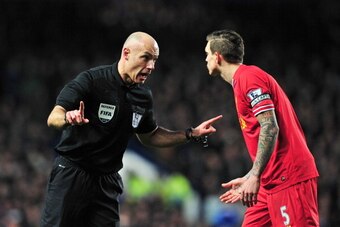 Howard Webb was not a popular figure in Liverpool.