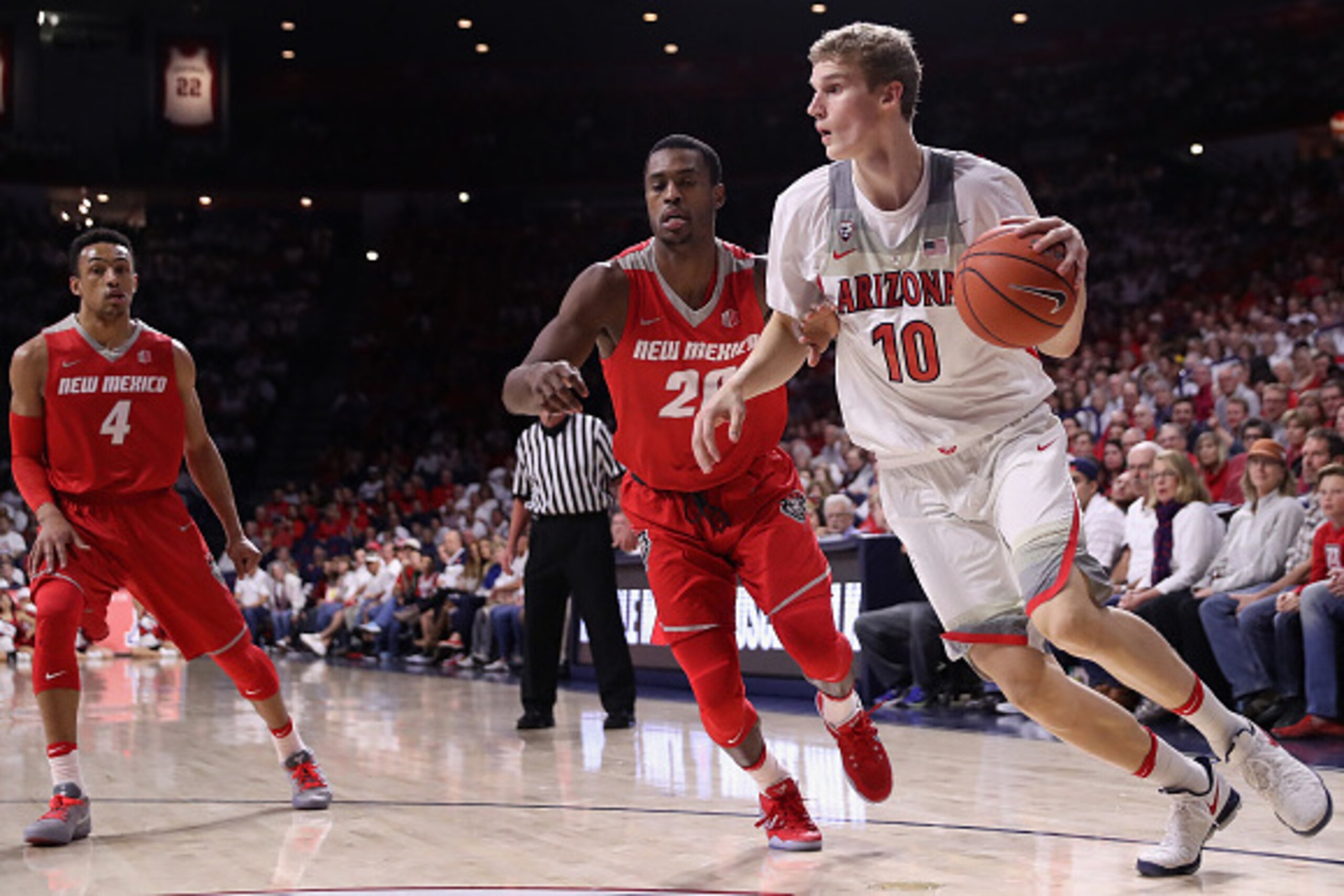 Arizona's Lauri Markkanen hails from Finland. Arizona's Lauri Markkanen hails from Finland.