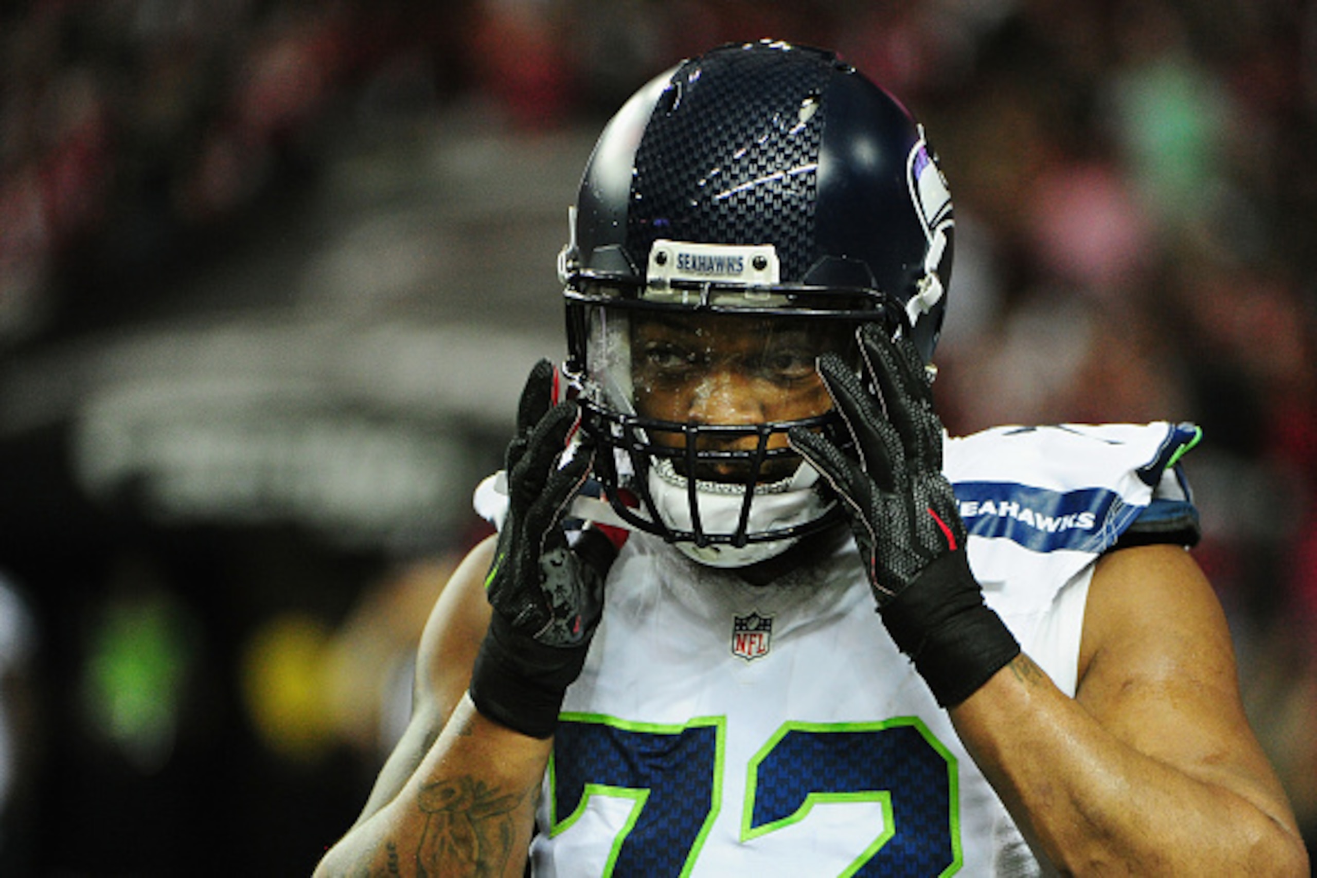 Michael Bennett and some other members of the Seattle Seahawks have not lost with grace this season.
