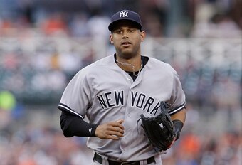 Yankees outfielder Aaron Hicks.
