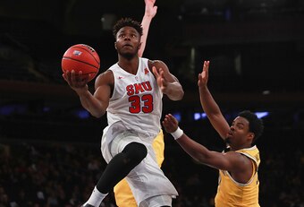Duke is probably wishing it still had Semi Ojeleye, because he is killing it for SMU.
