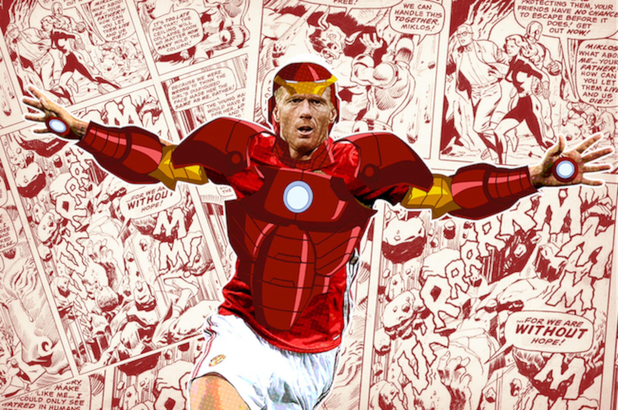 Paul Scholes and Tony Stark are inventors supreme.