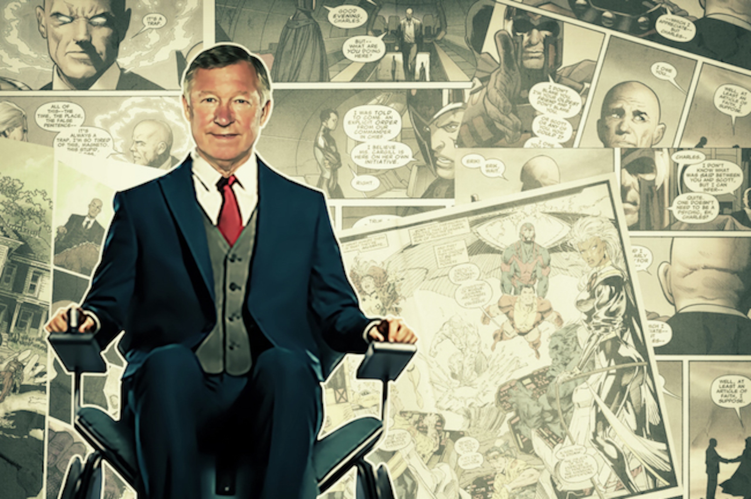 Sir Alex was the master of mind games.