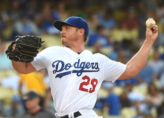 Dodgers left-hander Scott Kazmir.