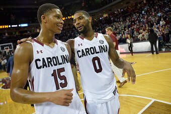 P.J. Dozier (15) and Sindarius Thornwell (0) have quietly become one of the best duos in the nation.