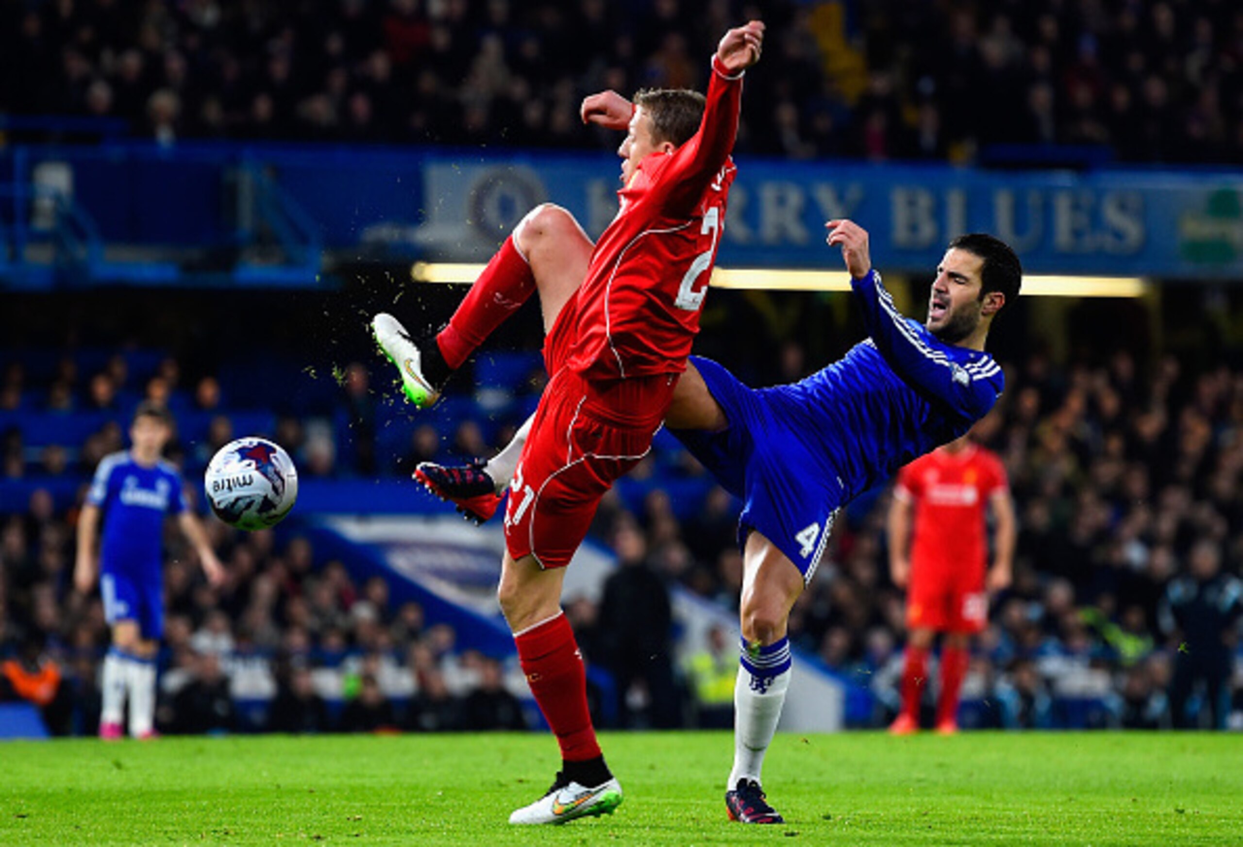 Lucas of Liverpool; Cesc of Chelsea