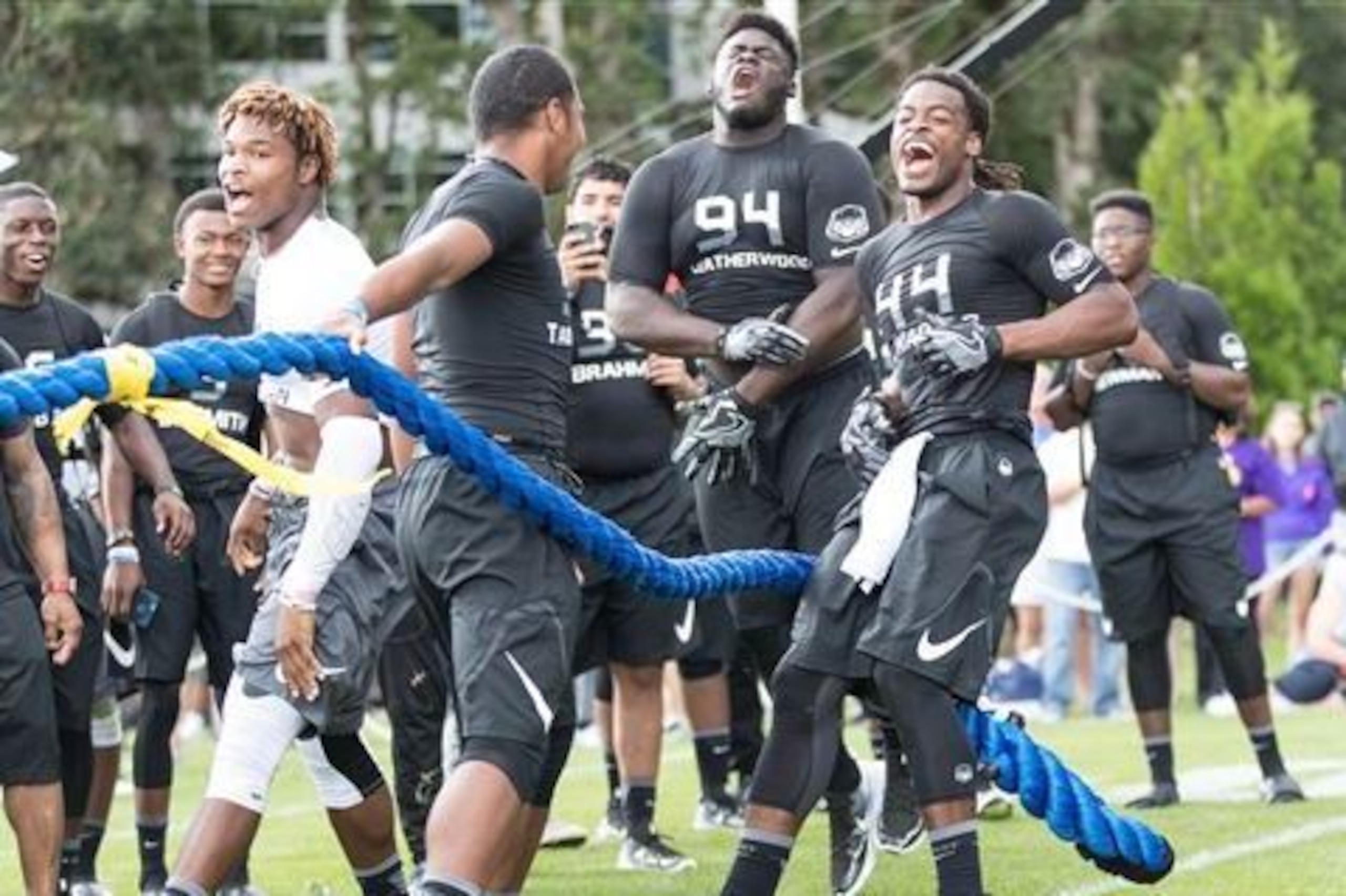 Four Top 100 players headed to Alabama: (from left) VanDarius Cowan, Tua Tagovailoa, Alex Leatherwood and Najee Harris. Four Top 100 players headed to Alabama: (from left) VanDarius Cowan, Tua Tagovailoa, Alex Leatherwood and Najee Harris.