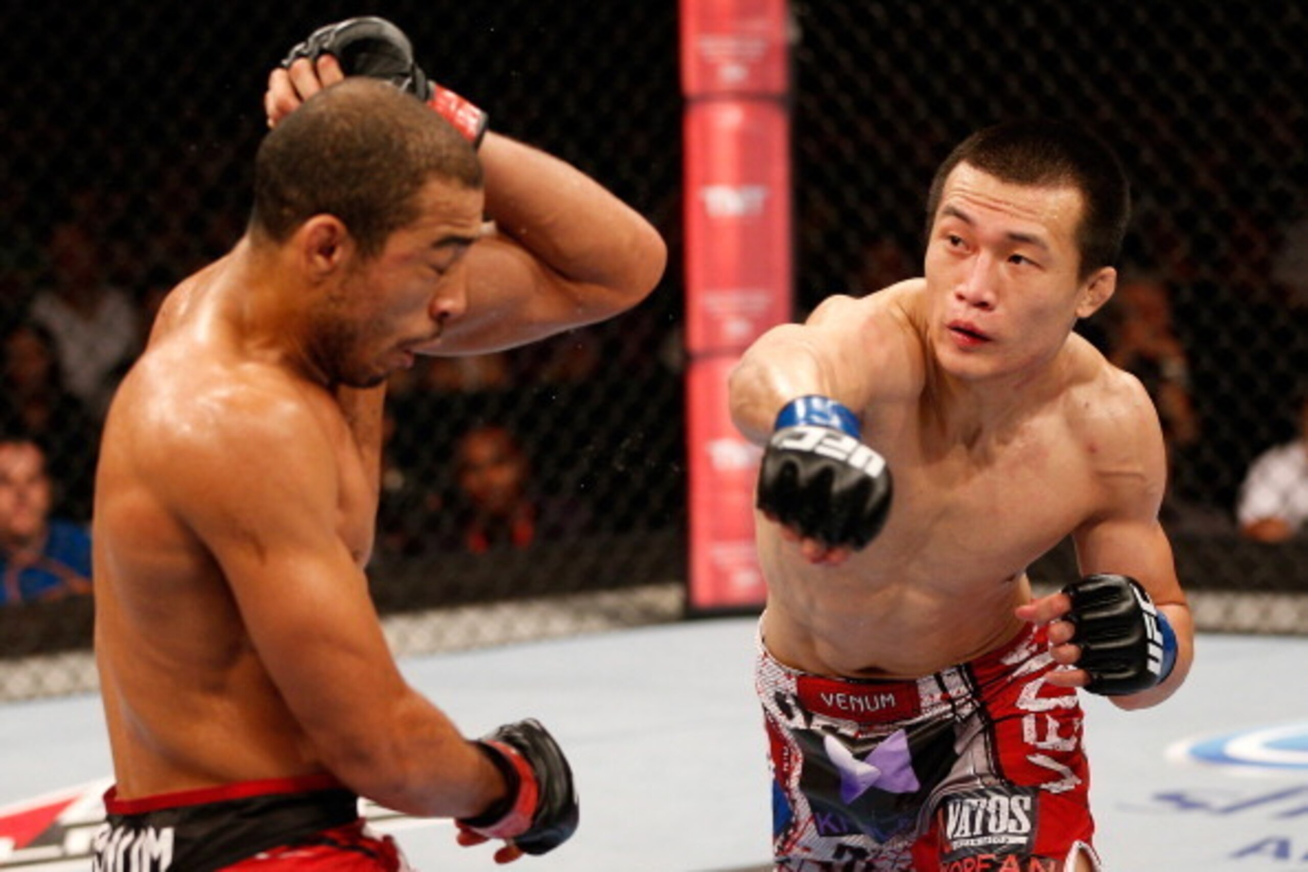Chan Sung Jung returns to action in the main event.